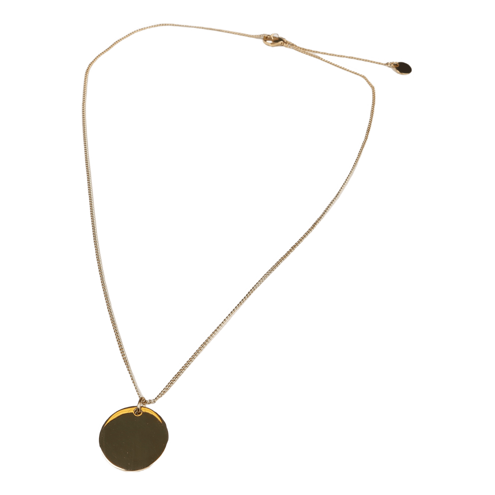 Collier Eloi Double Medaille Bicolore