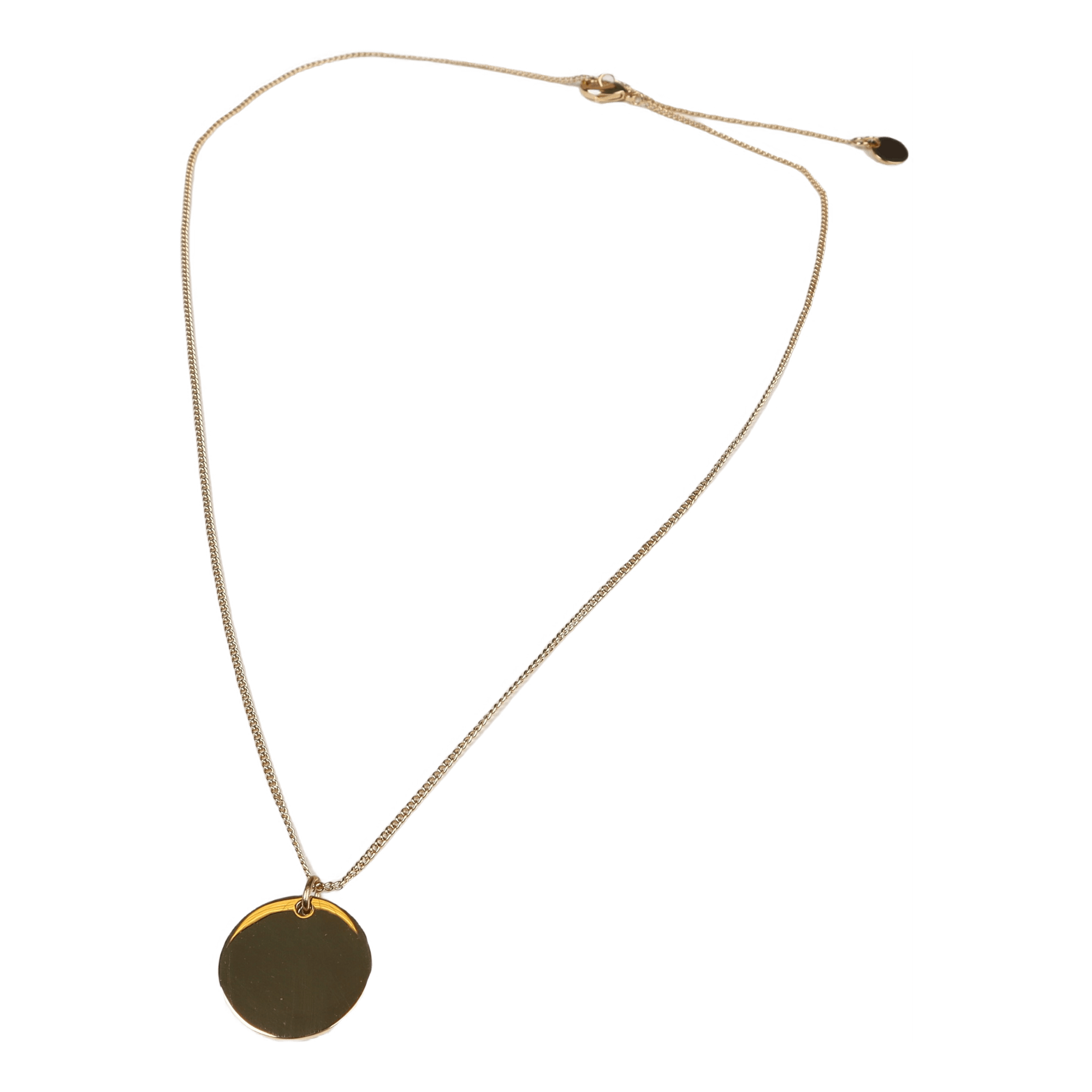 Collier Eloi Double Medaille Bicolore