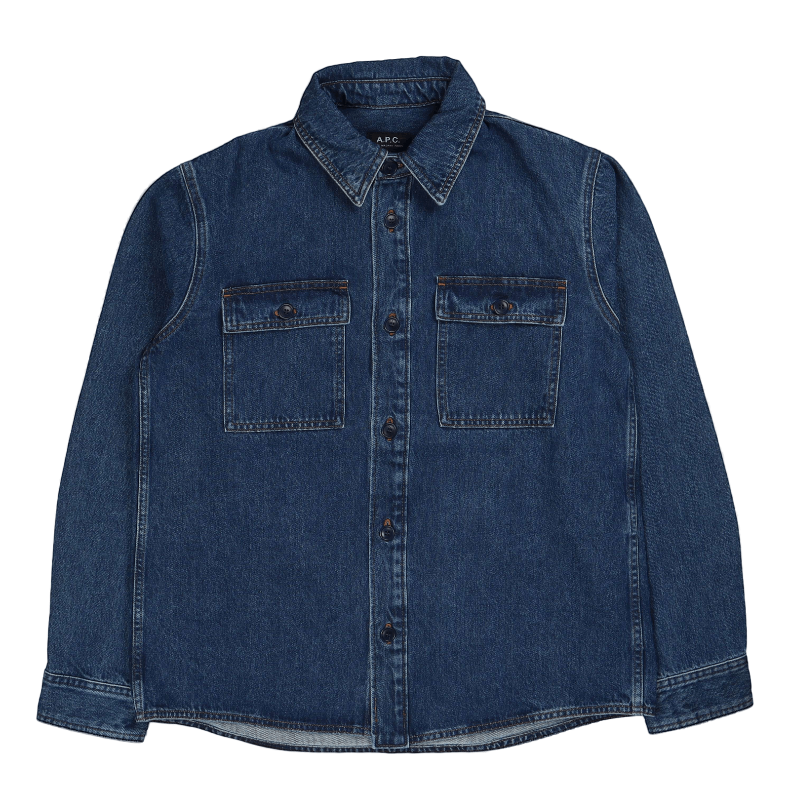 Surchemise Bastian Indigo Delave