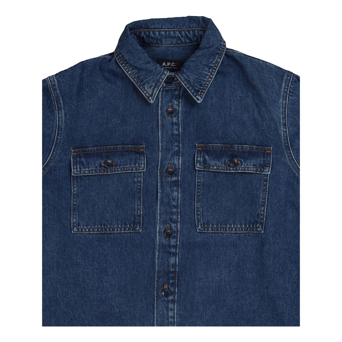 Surchemise Bastian Indigo Delave