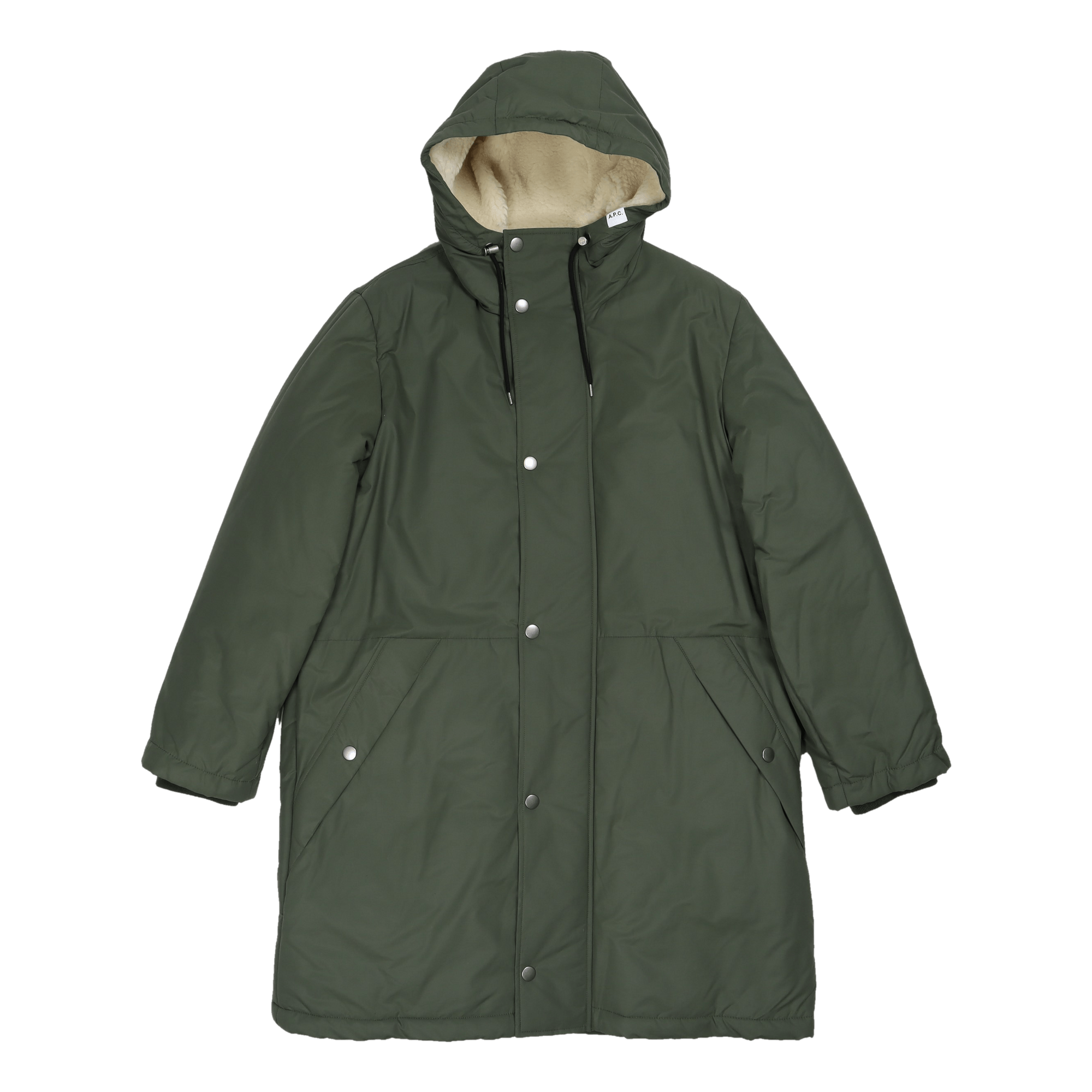 A.P.C. Parka Hector Kaki Mi | Caliroots.com A.P.C. Parka Hector Kaki Mi | Caliroots.com