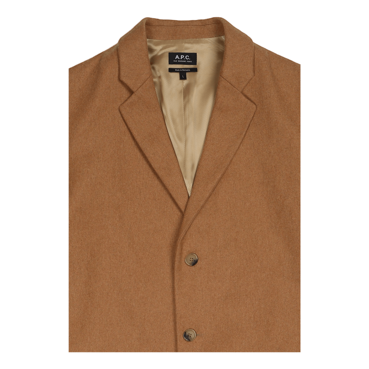 Manteau Visconti Beige Chiné