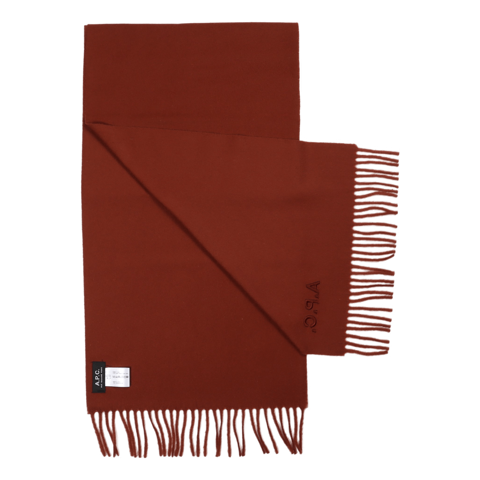 Echarpe Ambroise Brodee Whiskey