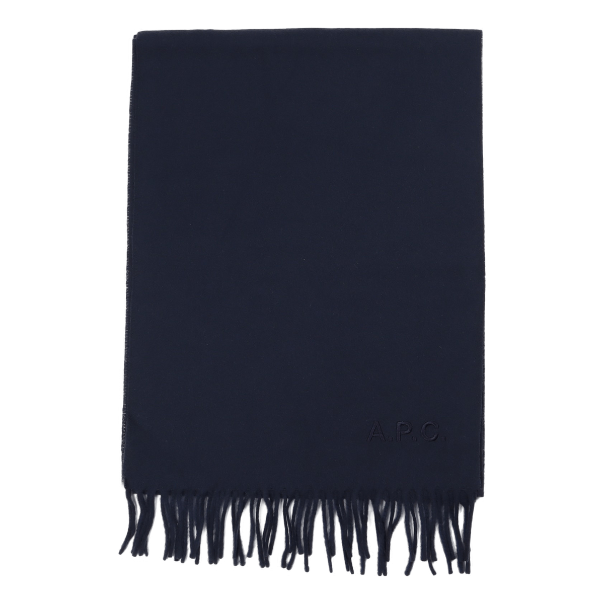 Echarpe Ambroise Brodee Dark Navy