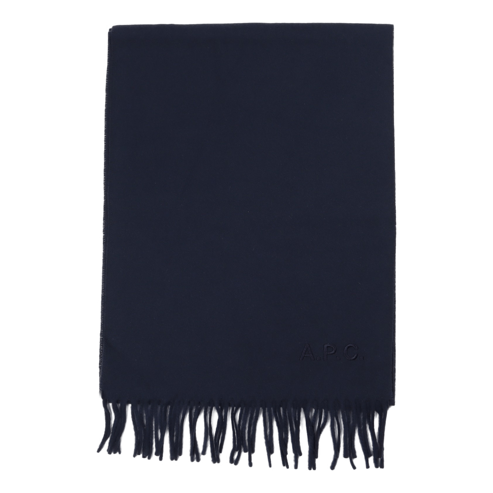 Echarpe Ambroise Brodee Dark Navy