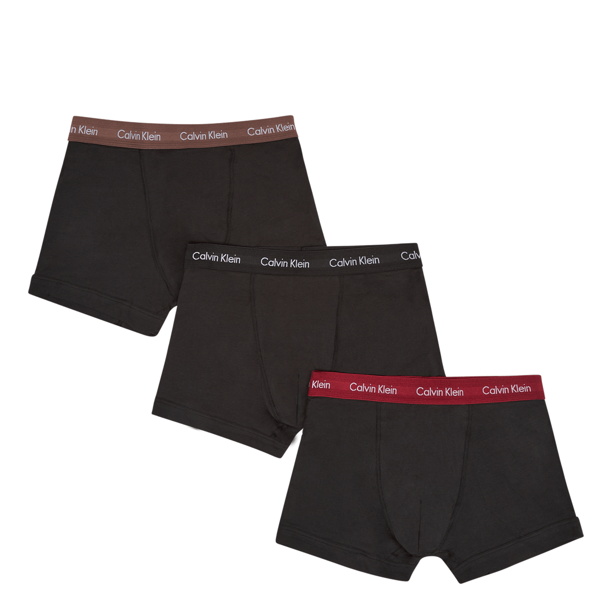 Trunk 3pk B-brght Camel/ Black/ Red Carp