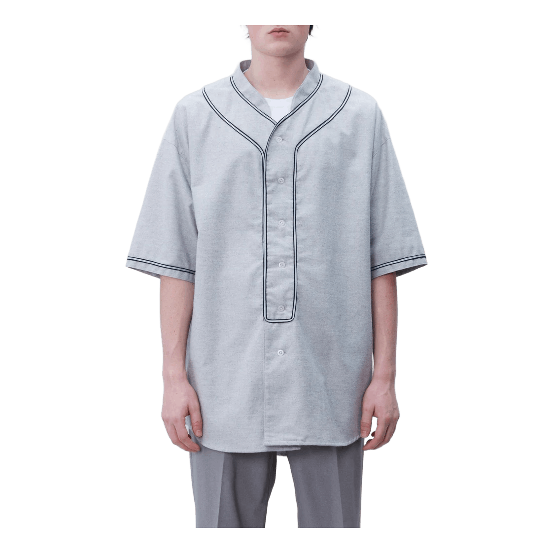 B.b. / C-shirt . Ss Gray