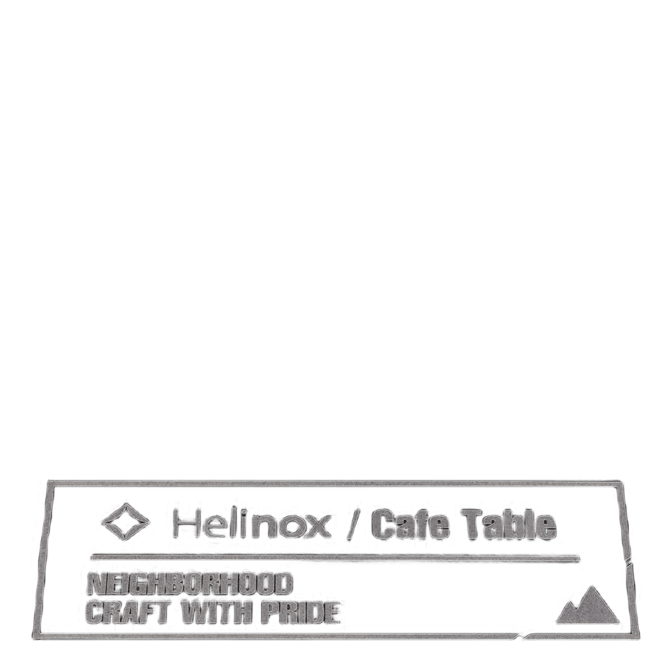 Hx / Hp-cafe Table Black