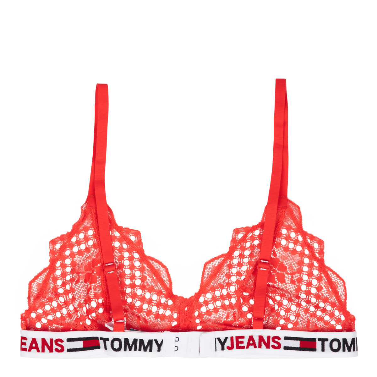 Unlined Triangle Bright Vermillion