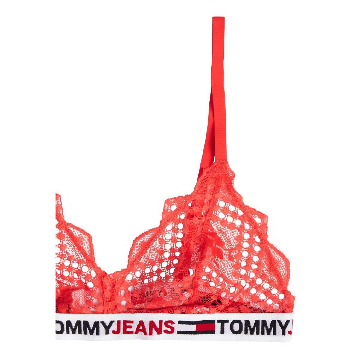 Unlined Triangle Bright Vermillion