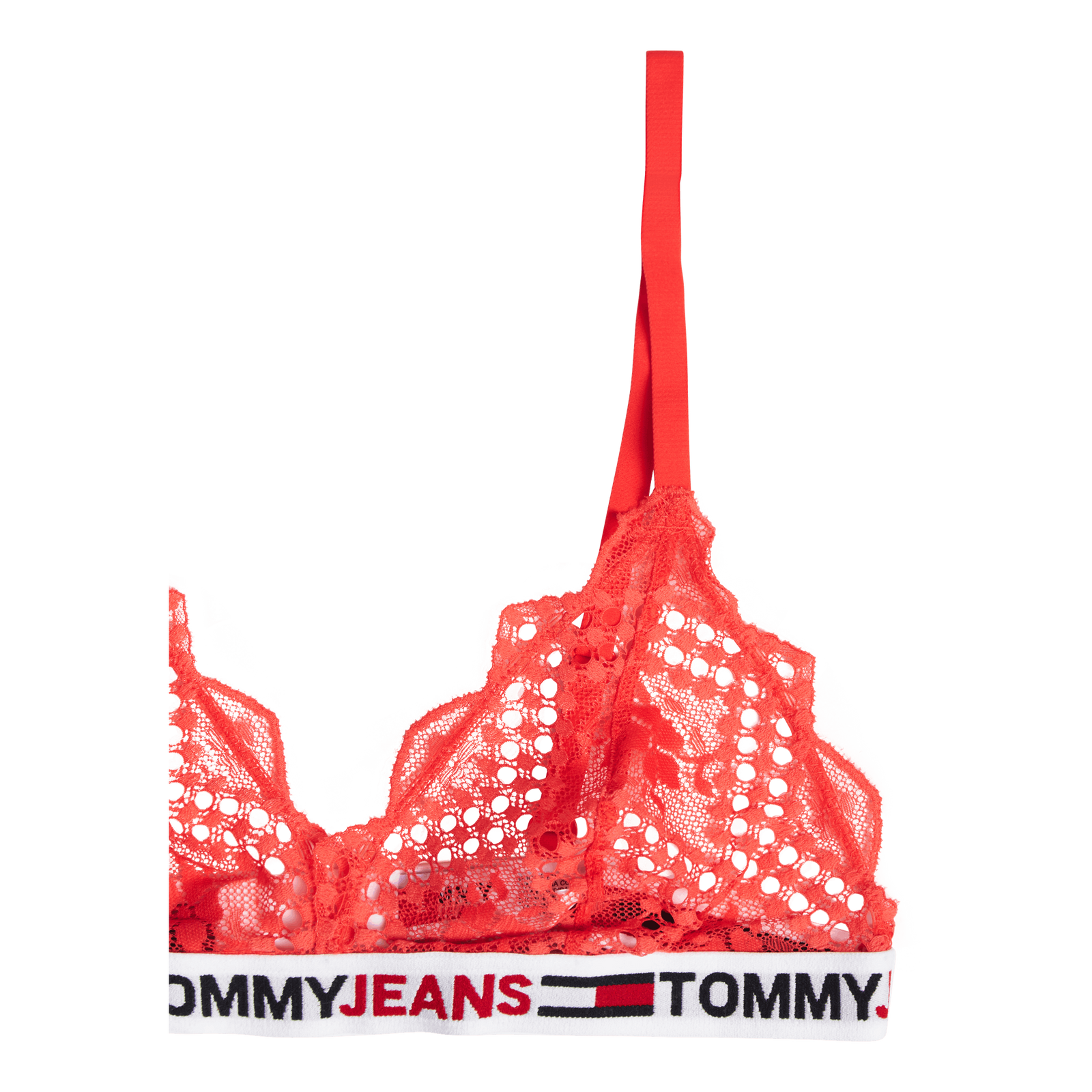 Unlined Triangle Bright Vermillion