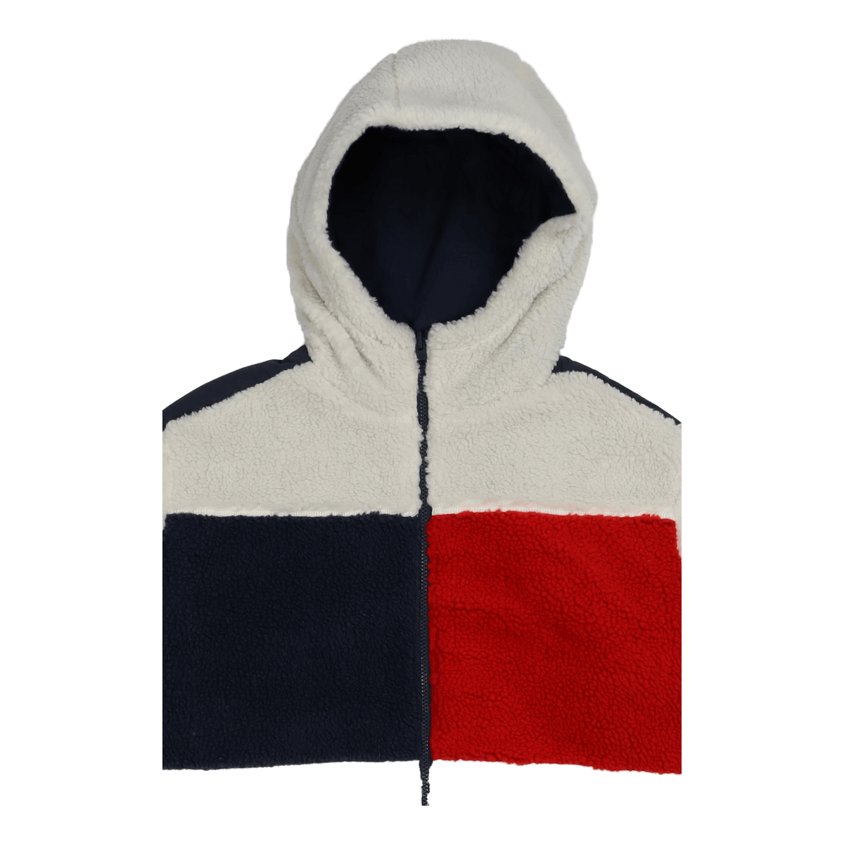 Tjm Reversible Sherpa Jacket Ancient White / Multi