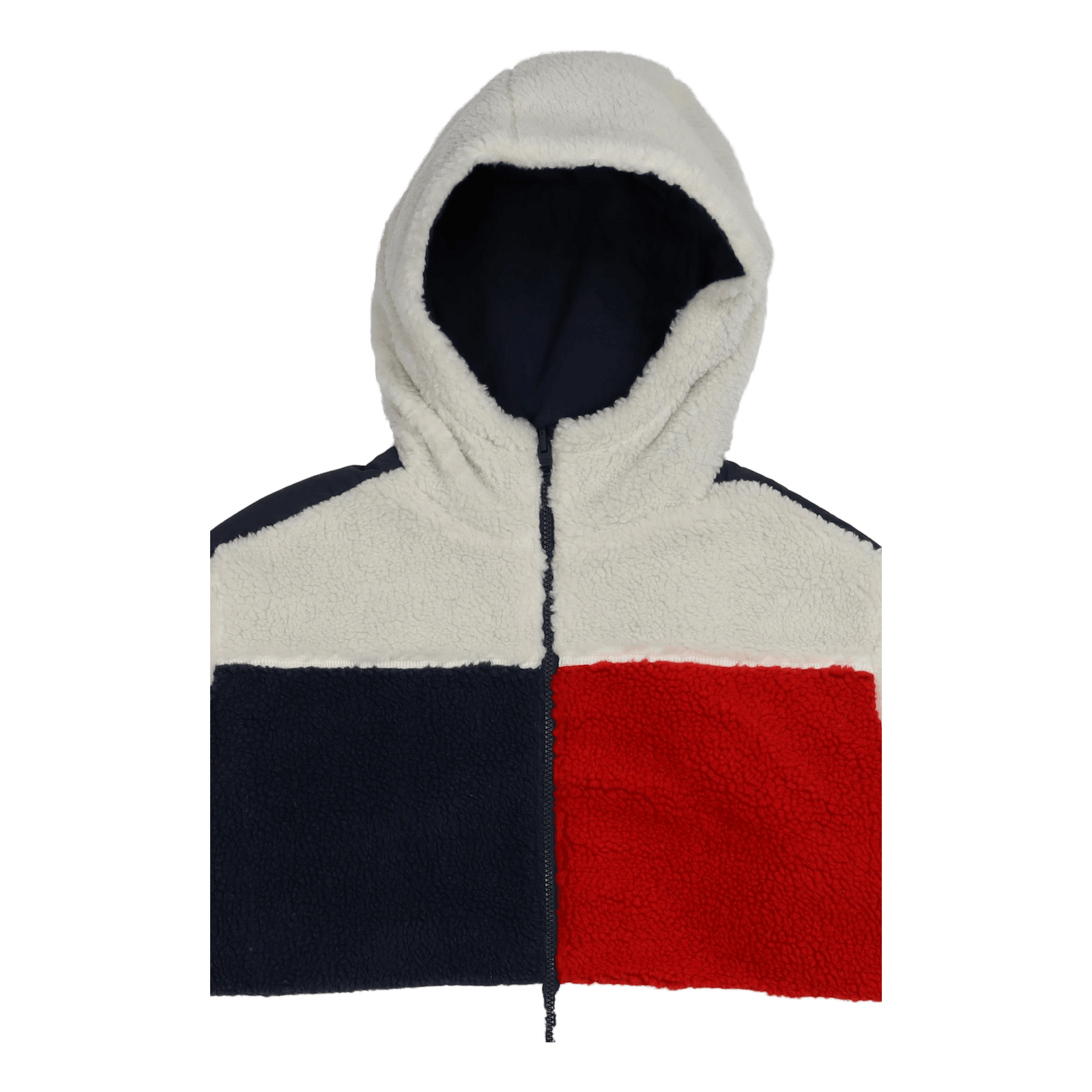 Tjm Reversible Sherpa Jacket Ancient White / Multi