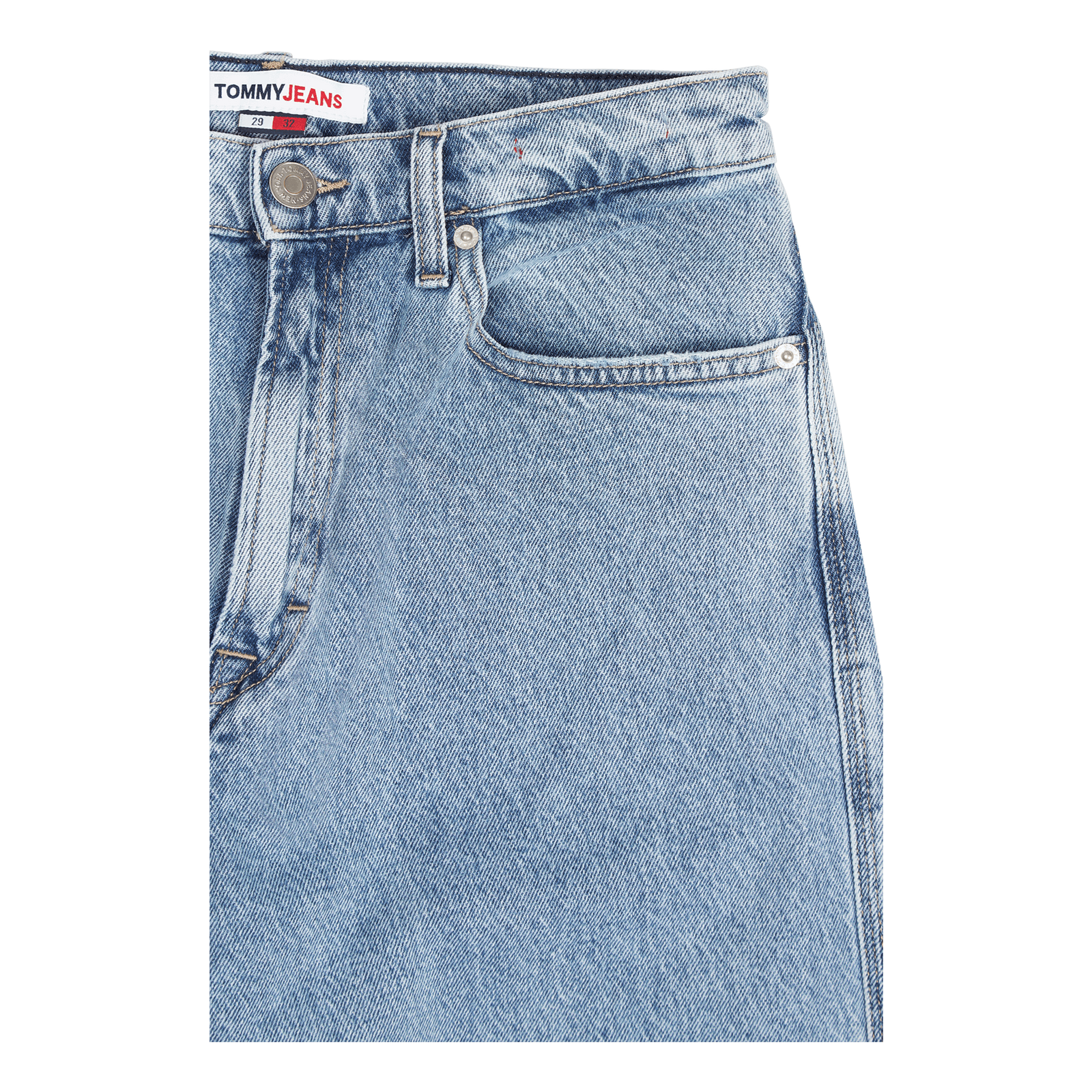 Claire High Rise Wide Df6113 Denim Light