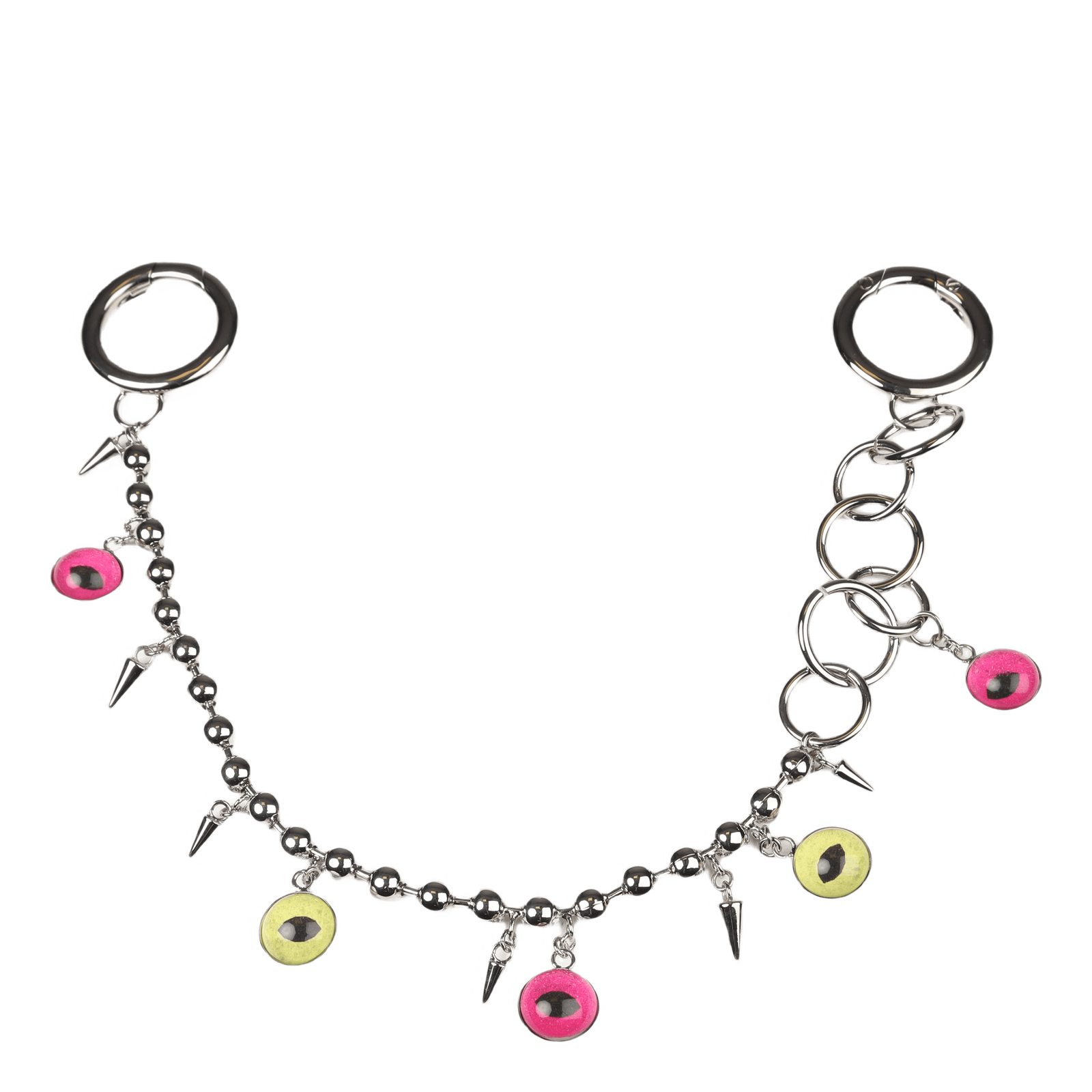 Pendents Raspberry/sun