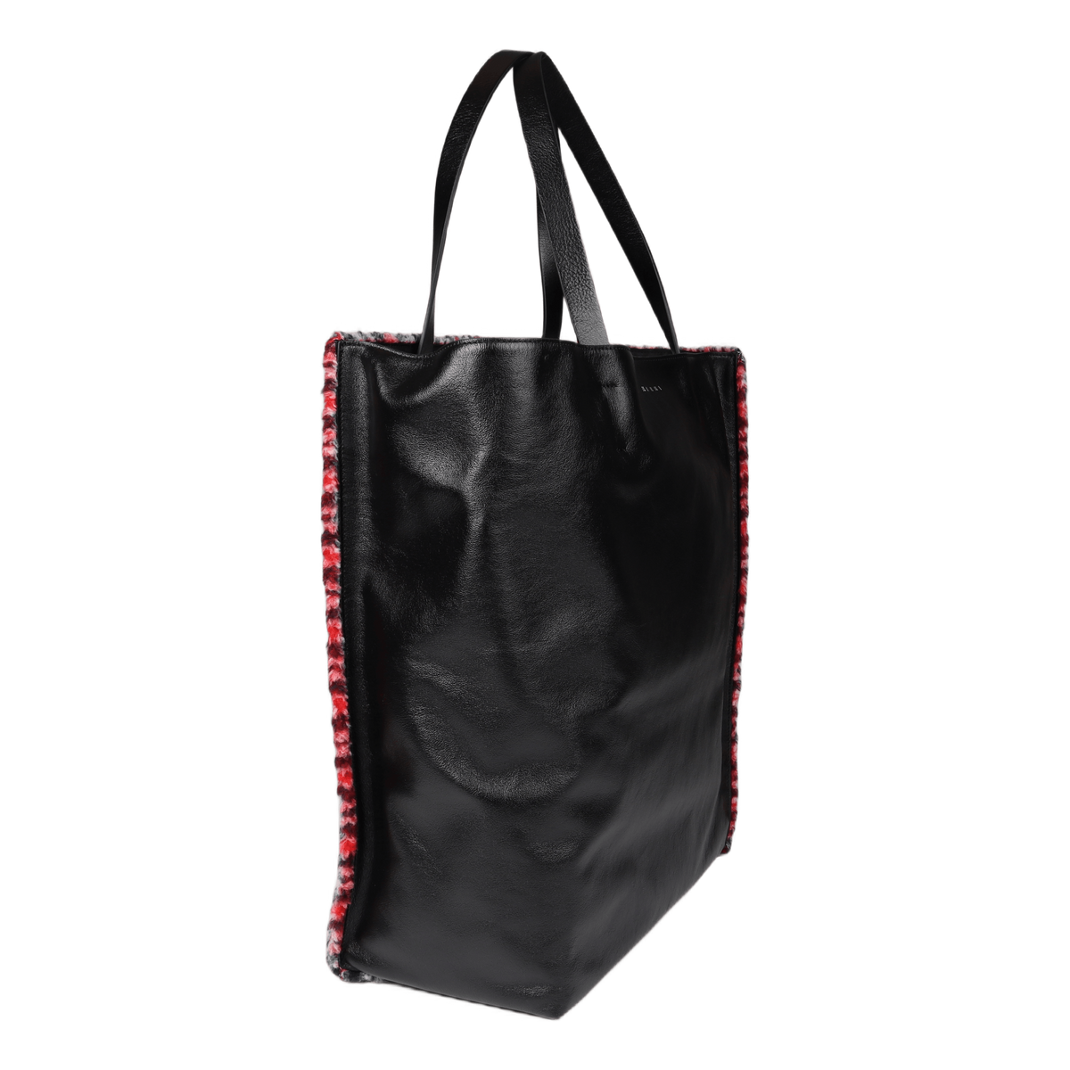 Shopping Bag Black/hot Red/black
