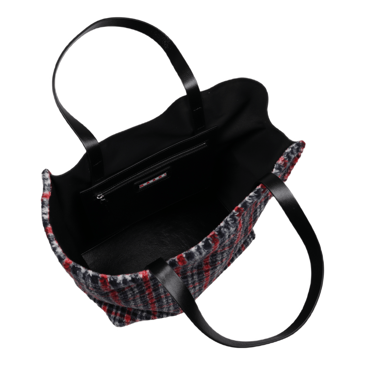 Shopping Bag Black/hot Red/black