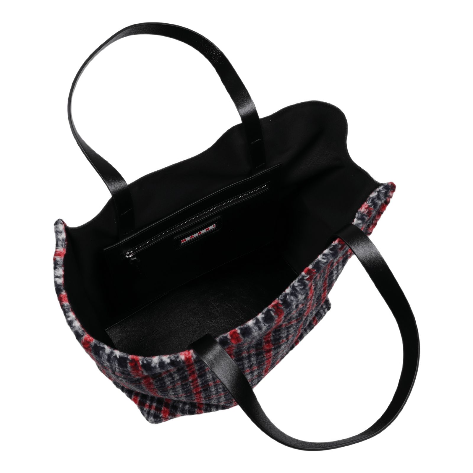 Shopping Bag Black/hot Red/black