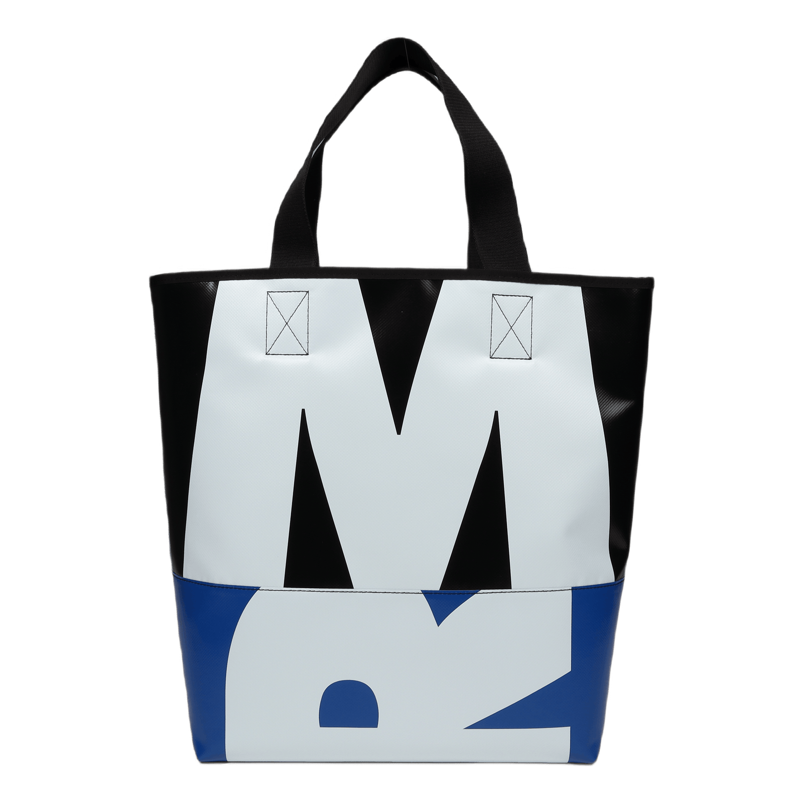 Shopping Bag Black/royal/white