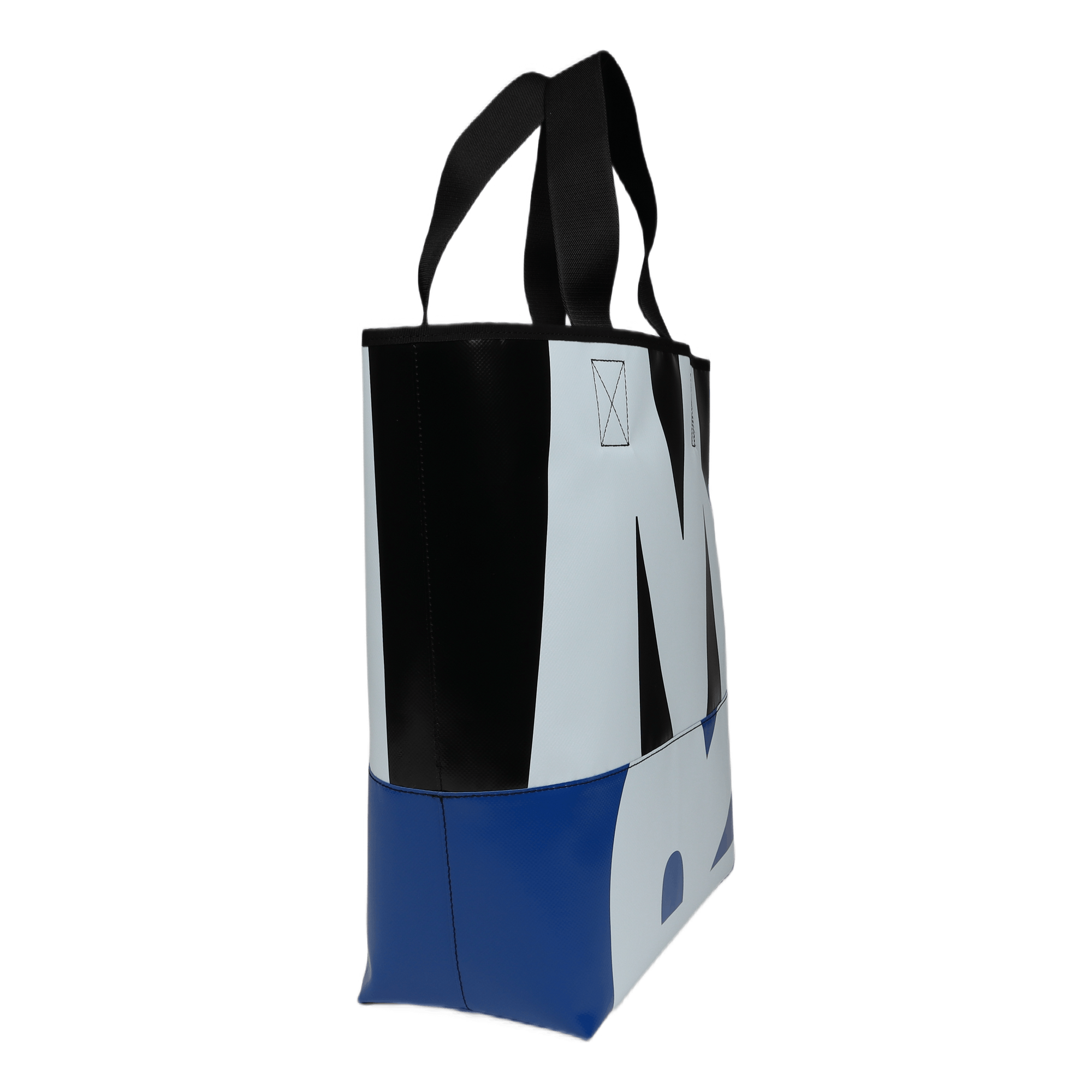 Shopping Bag Black/royal/white