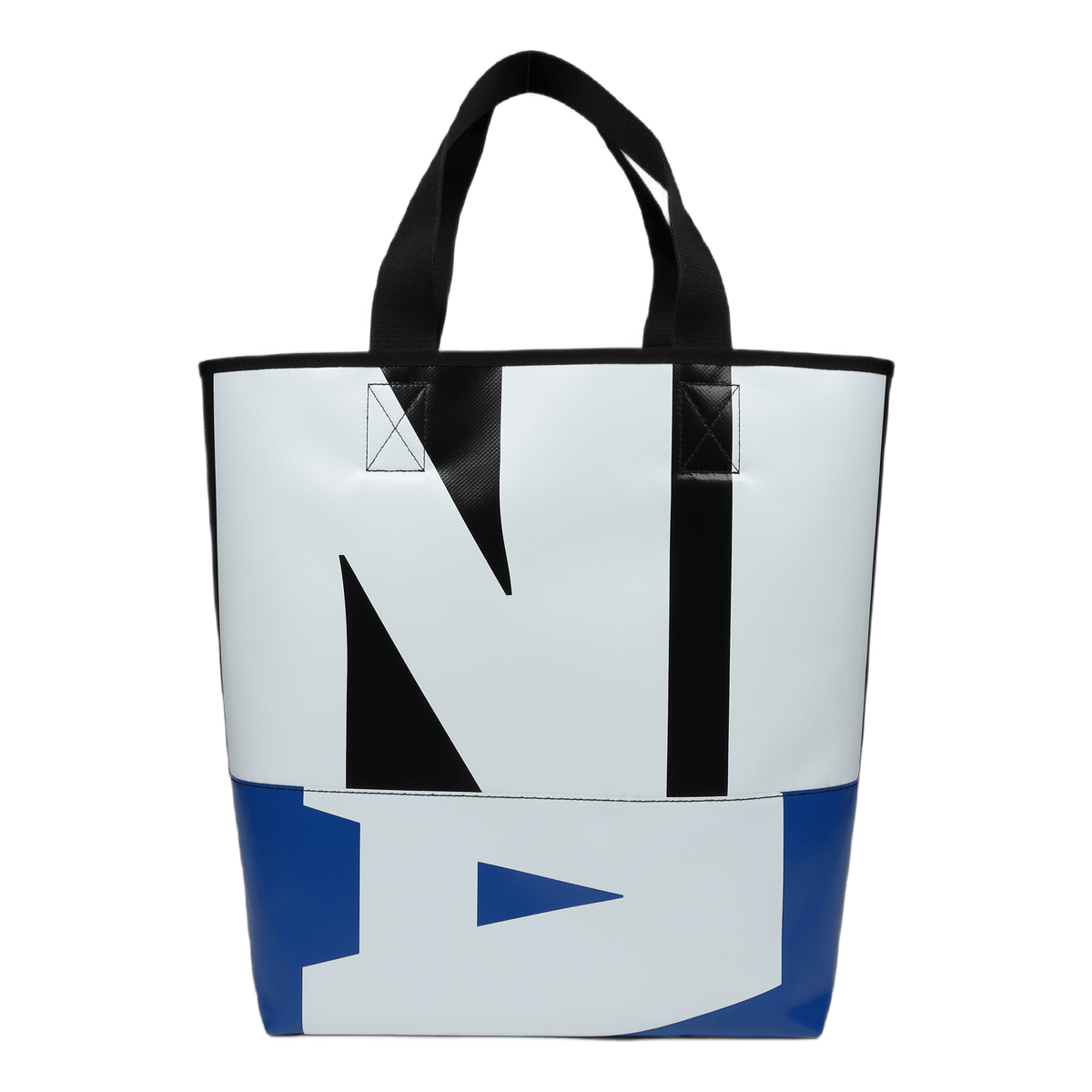 Shopping Bag Black/royal/white