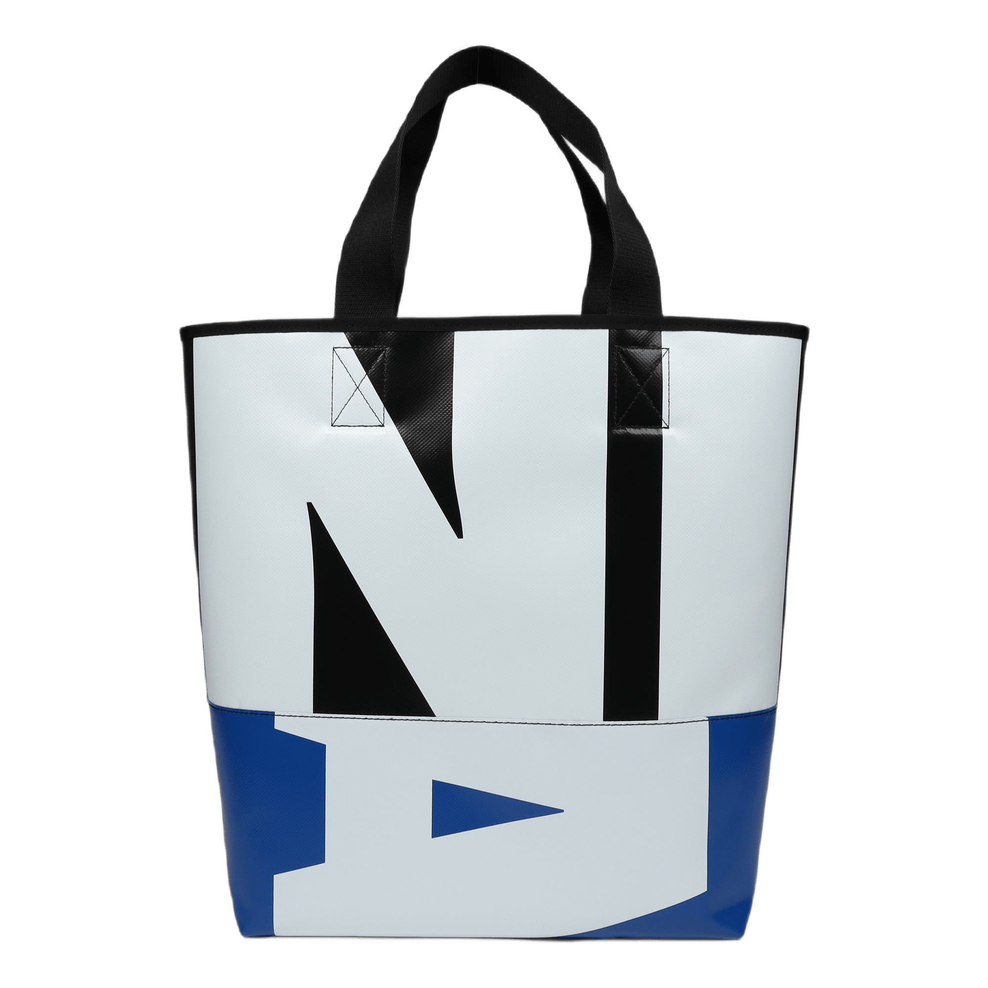 Shopping Bag Black/royal/white