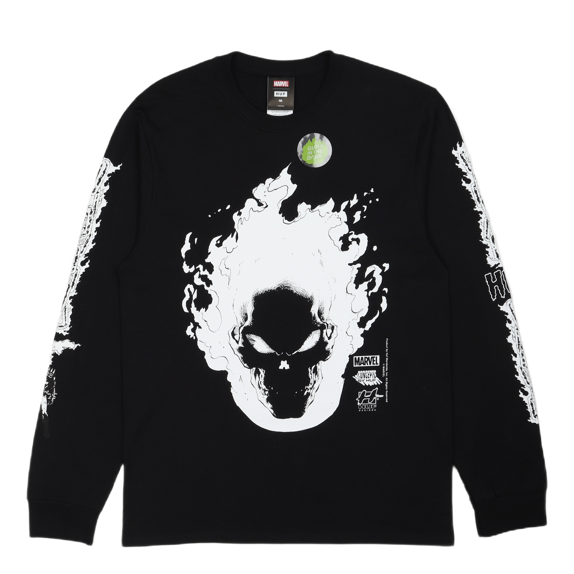 Ghost Rider L/s Tee Black