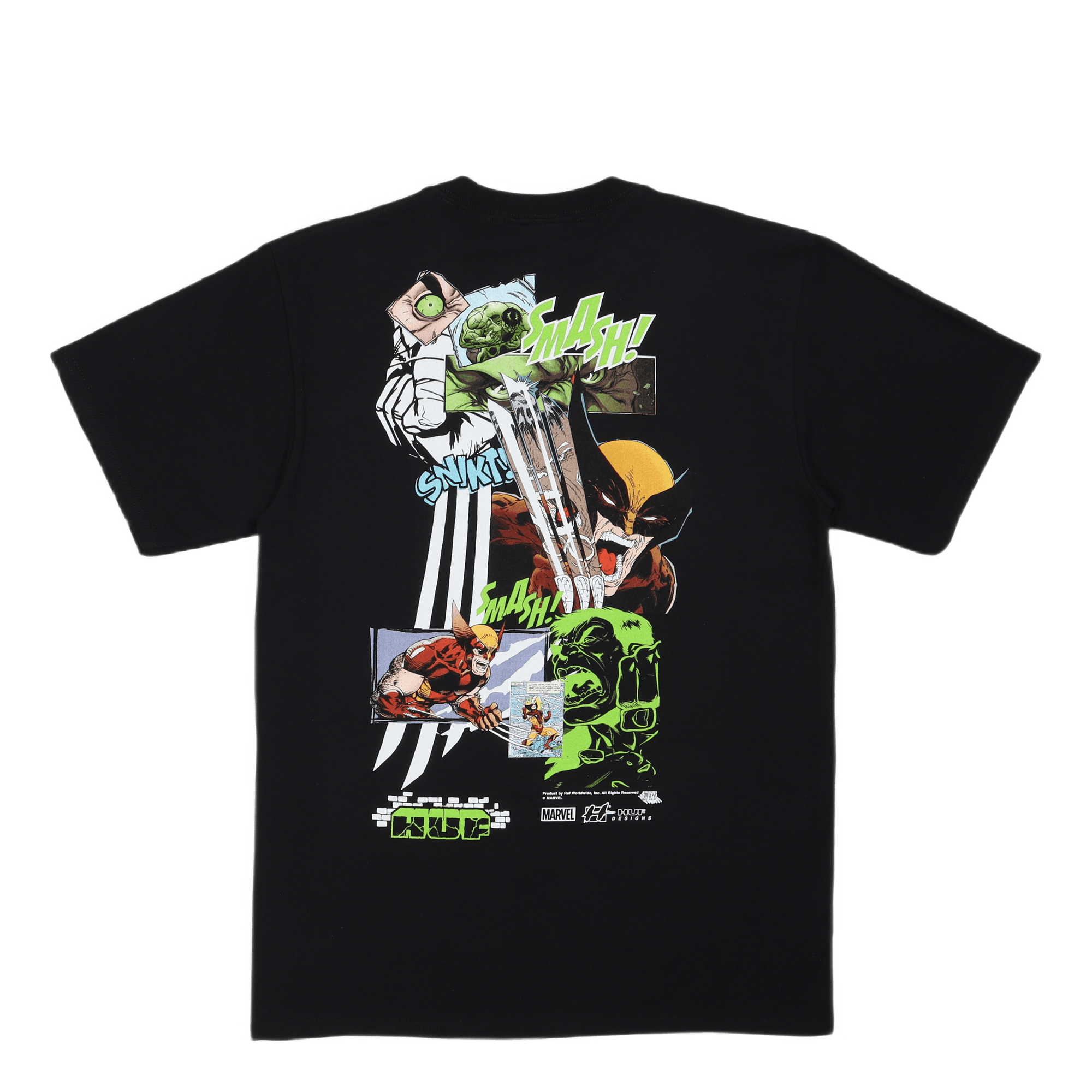 Smash Up S/s Tee Black