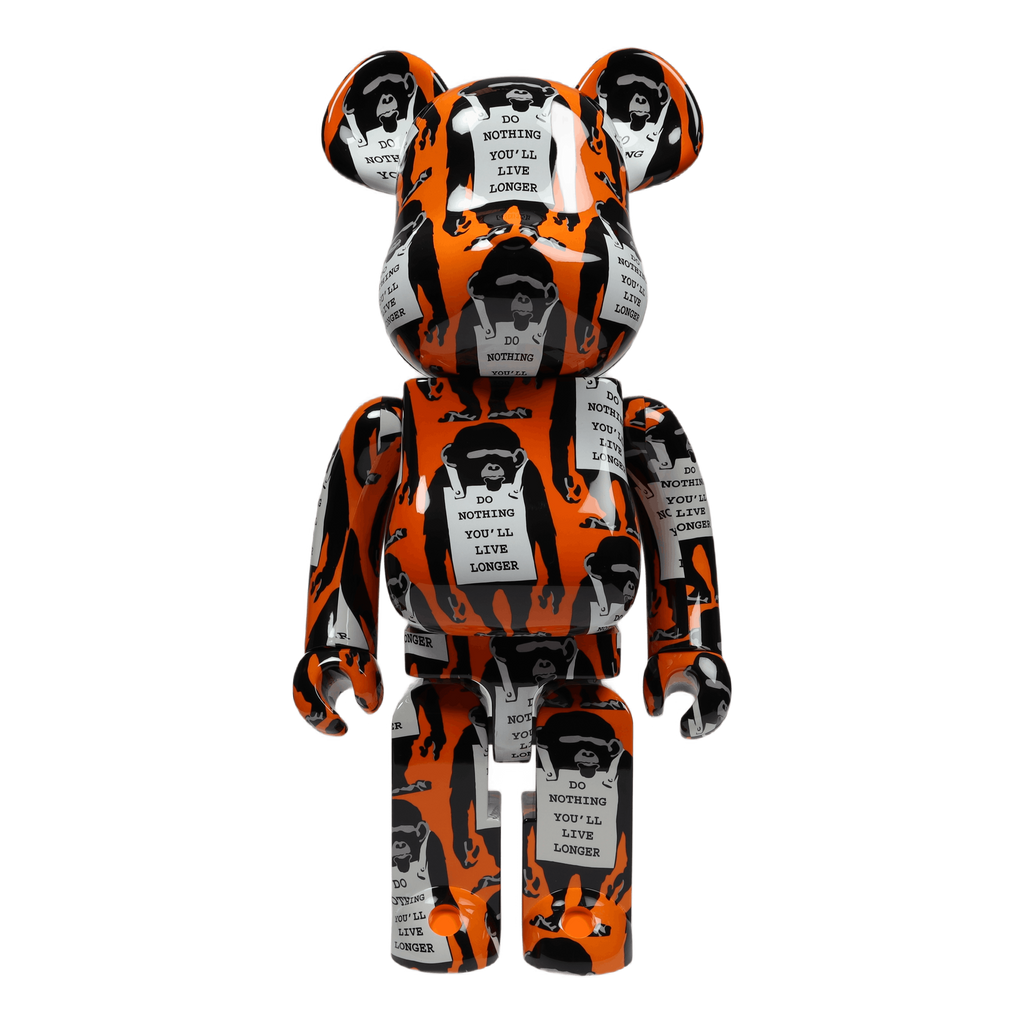 Medicom Toy Be@rbrick Monkey Sign 1000％ Multi - Caliroots.com