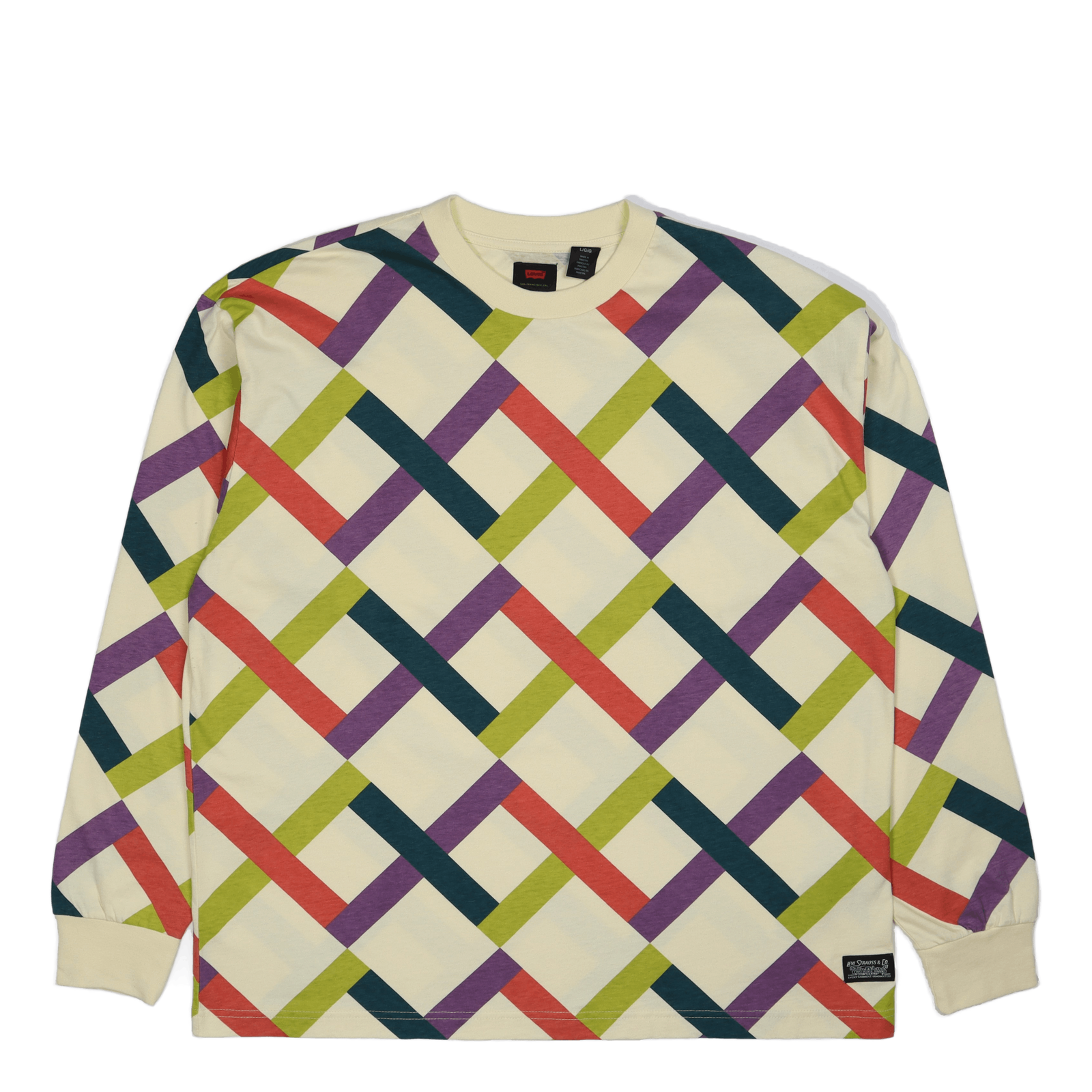 Skate Graphic Box Ls Tee Colored