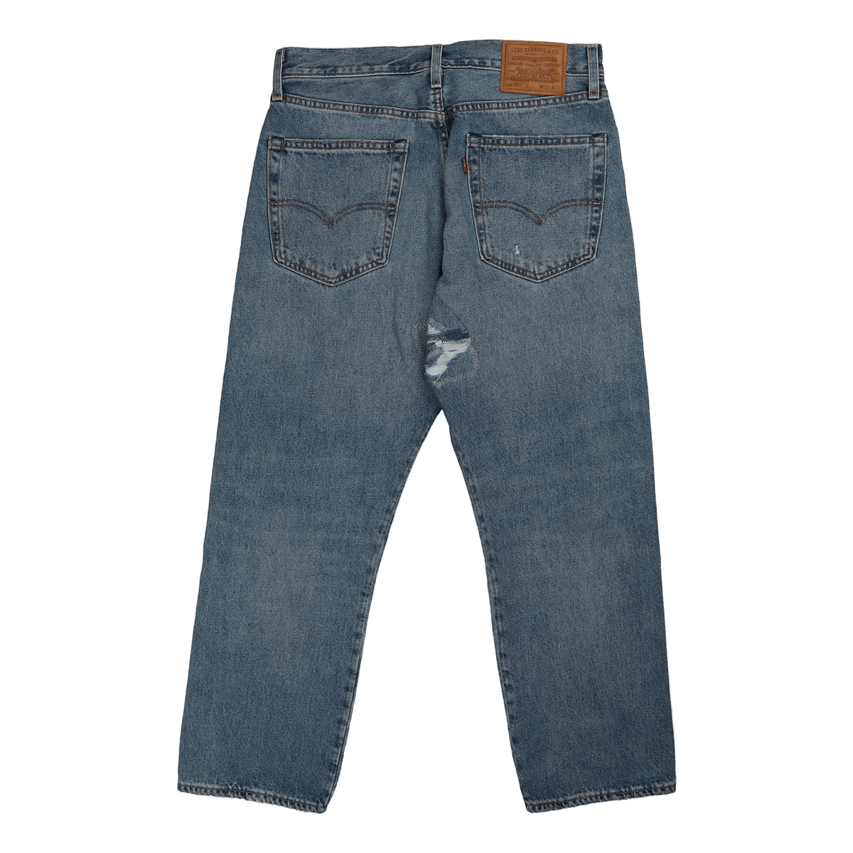 551z Straight Crop Light Indigo