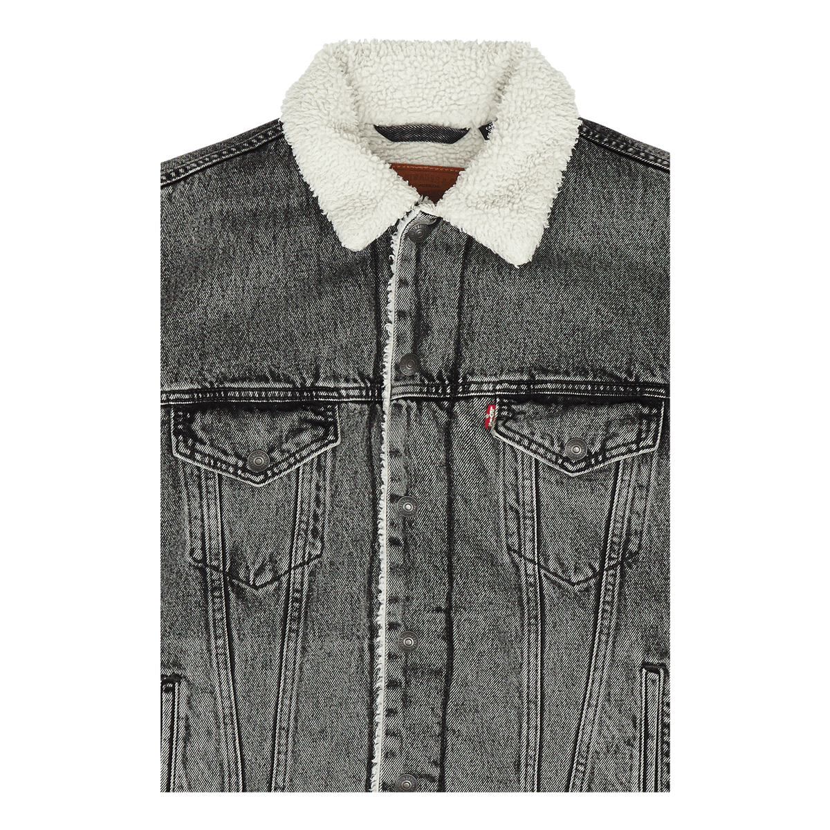 Vtg Fit Sherpa Trucker Z1305