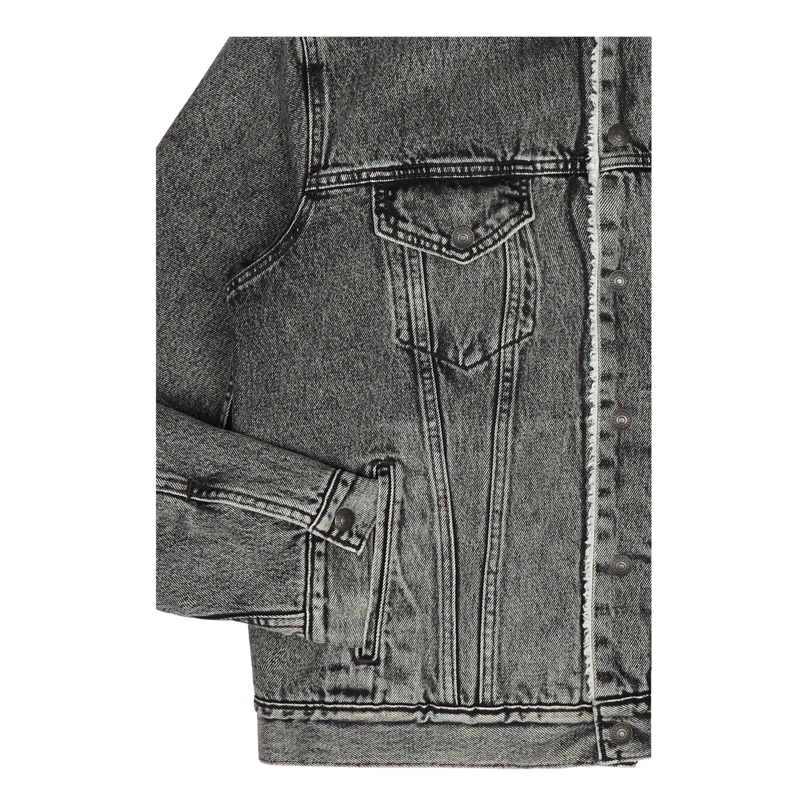 Vtg Fit Sherpa Trucker Z1305