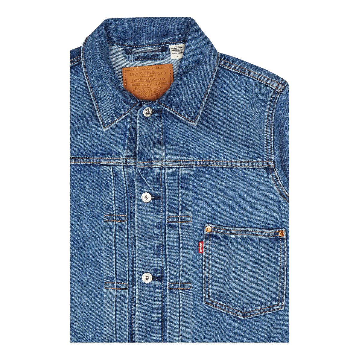 Type I Trucker Indigo