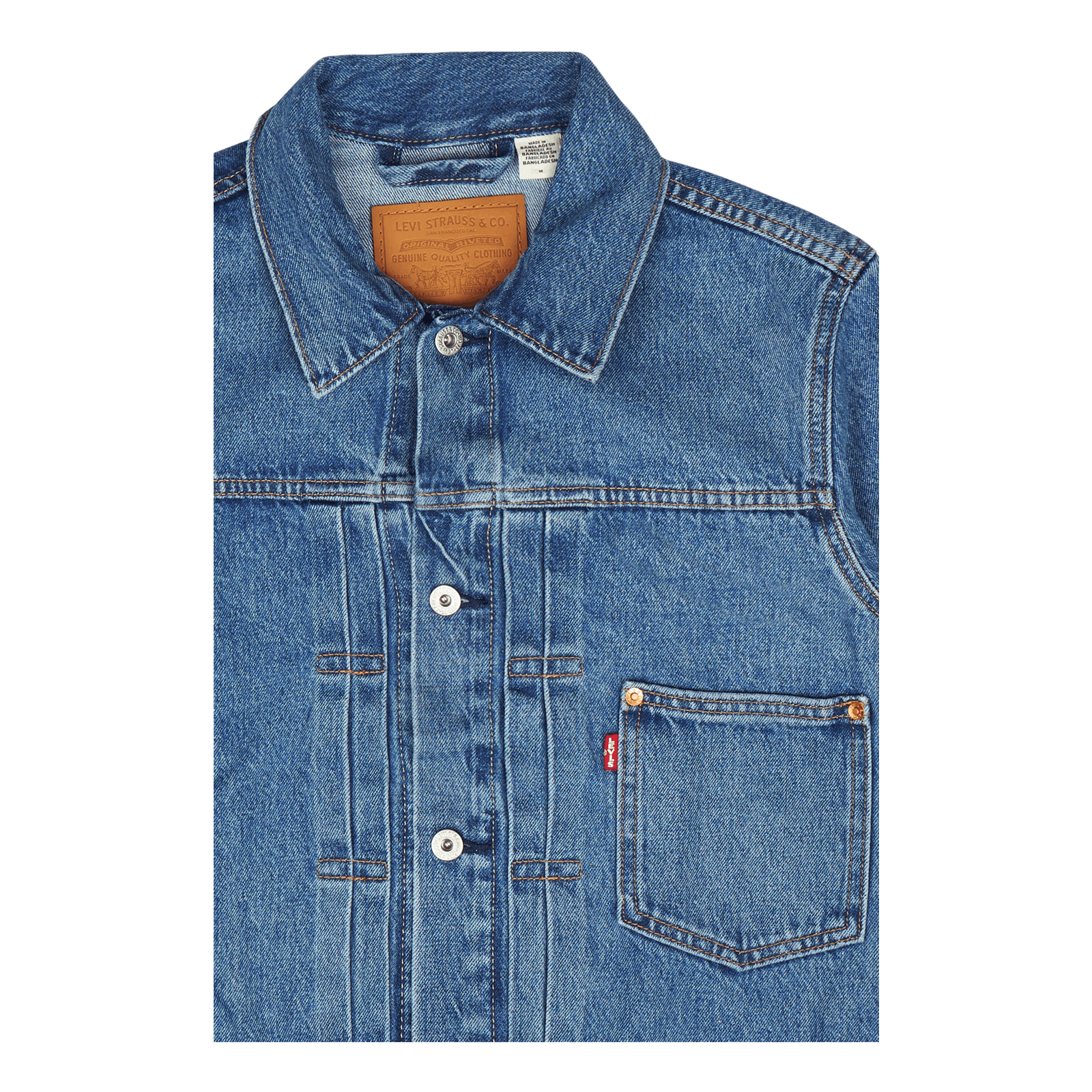 Type I Trucker Indigo