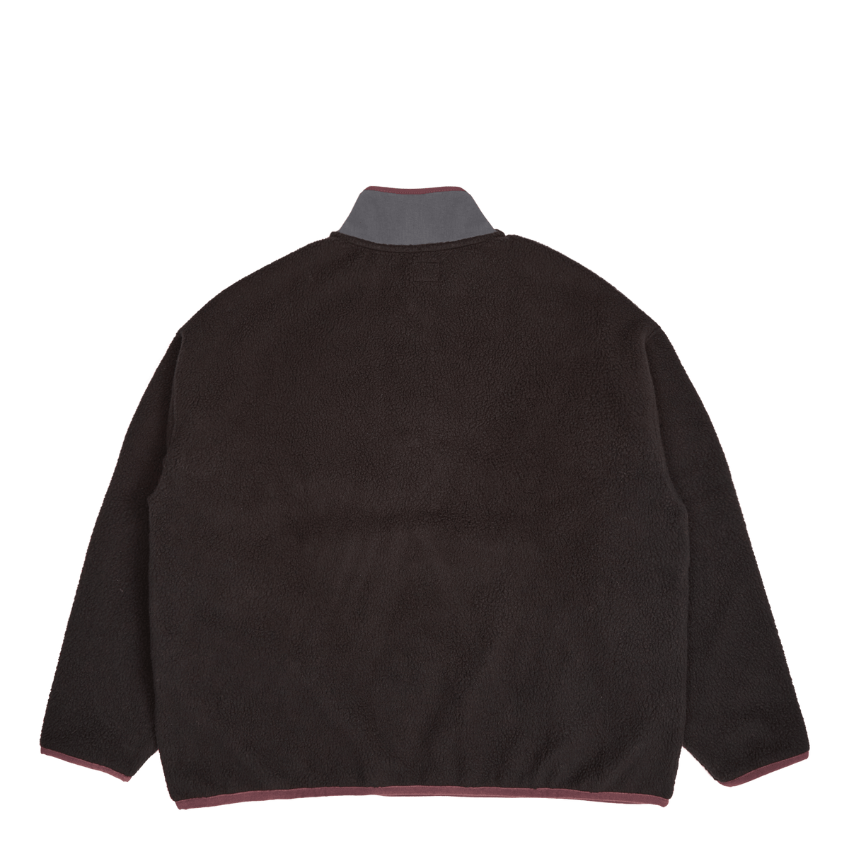 Polar Fleece Mock Neck Black