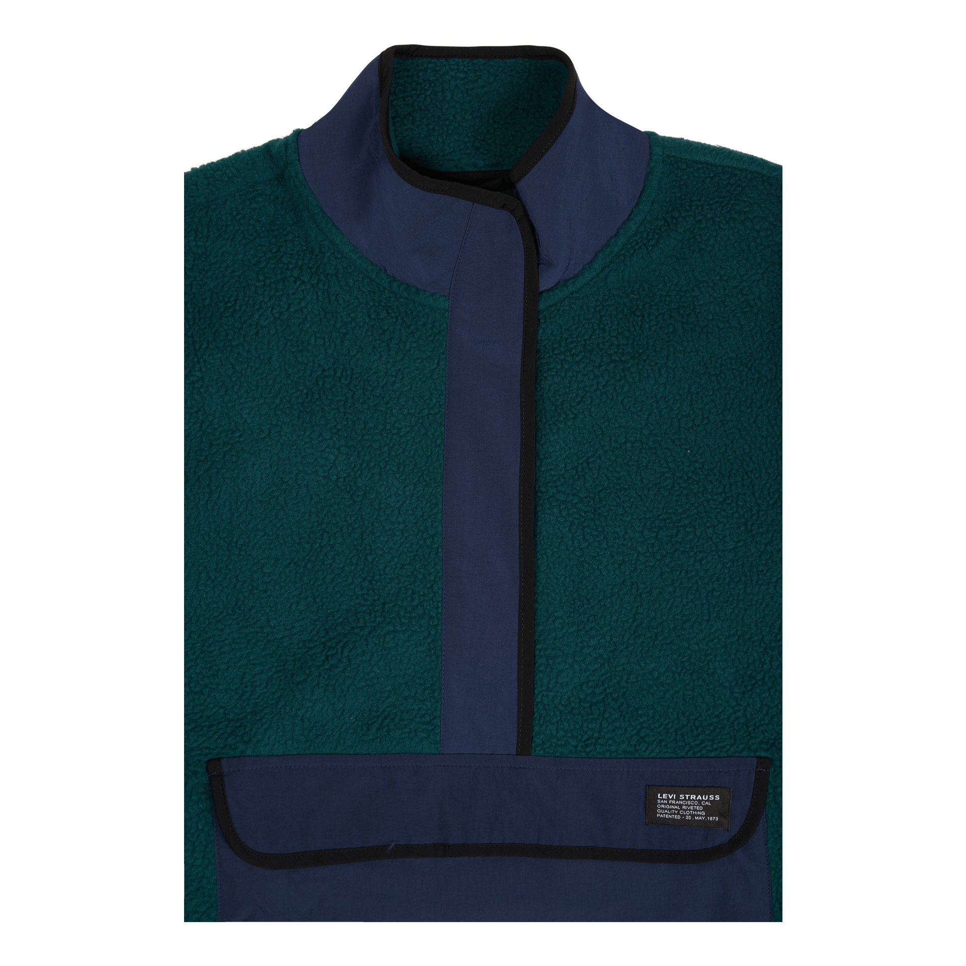 Polar Fleece Mock Neck Ponderosa