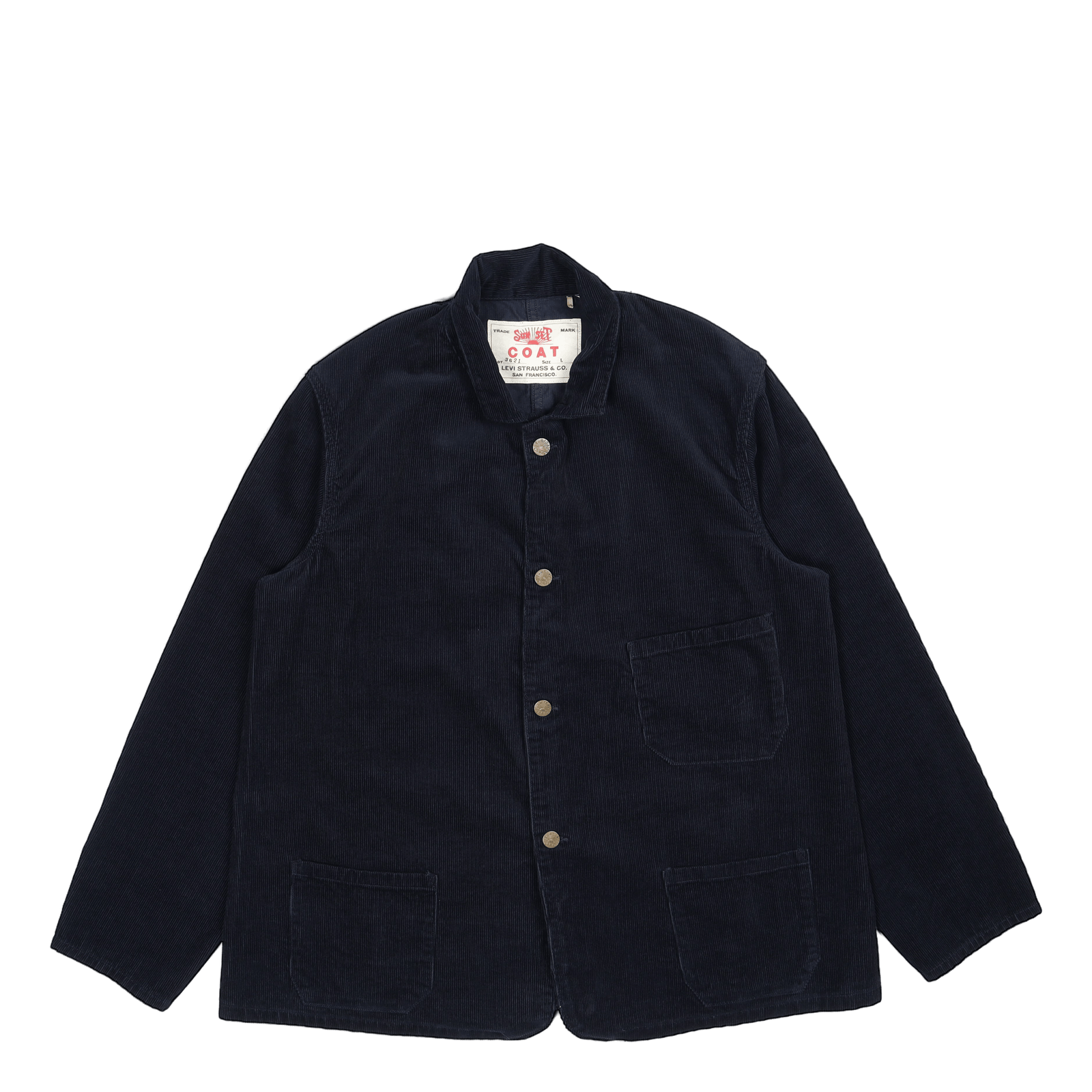 Lvc 1920s Sunset Coat Dark Denim