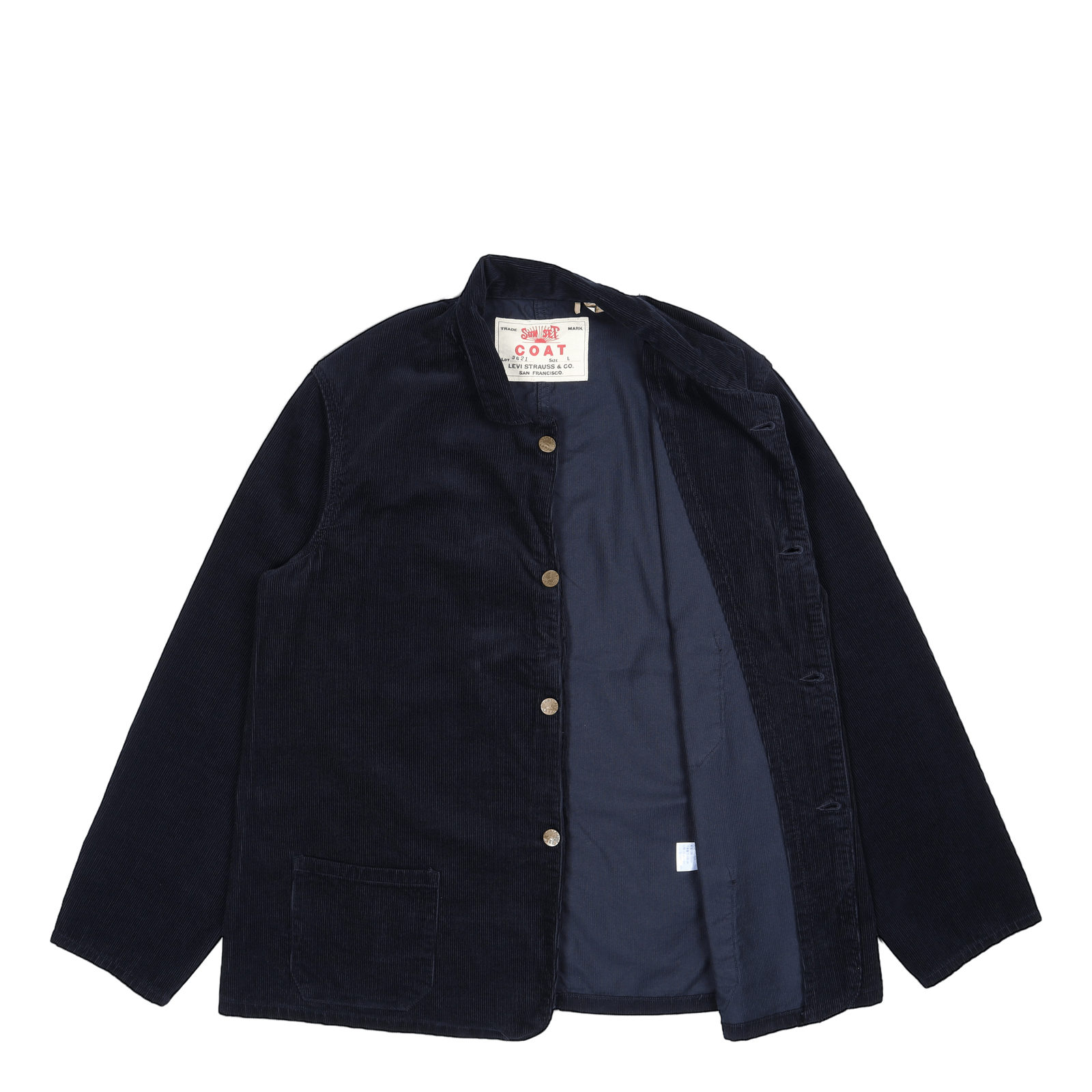 Lvc 1920s Sunset Coat Dark Denim