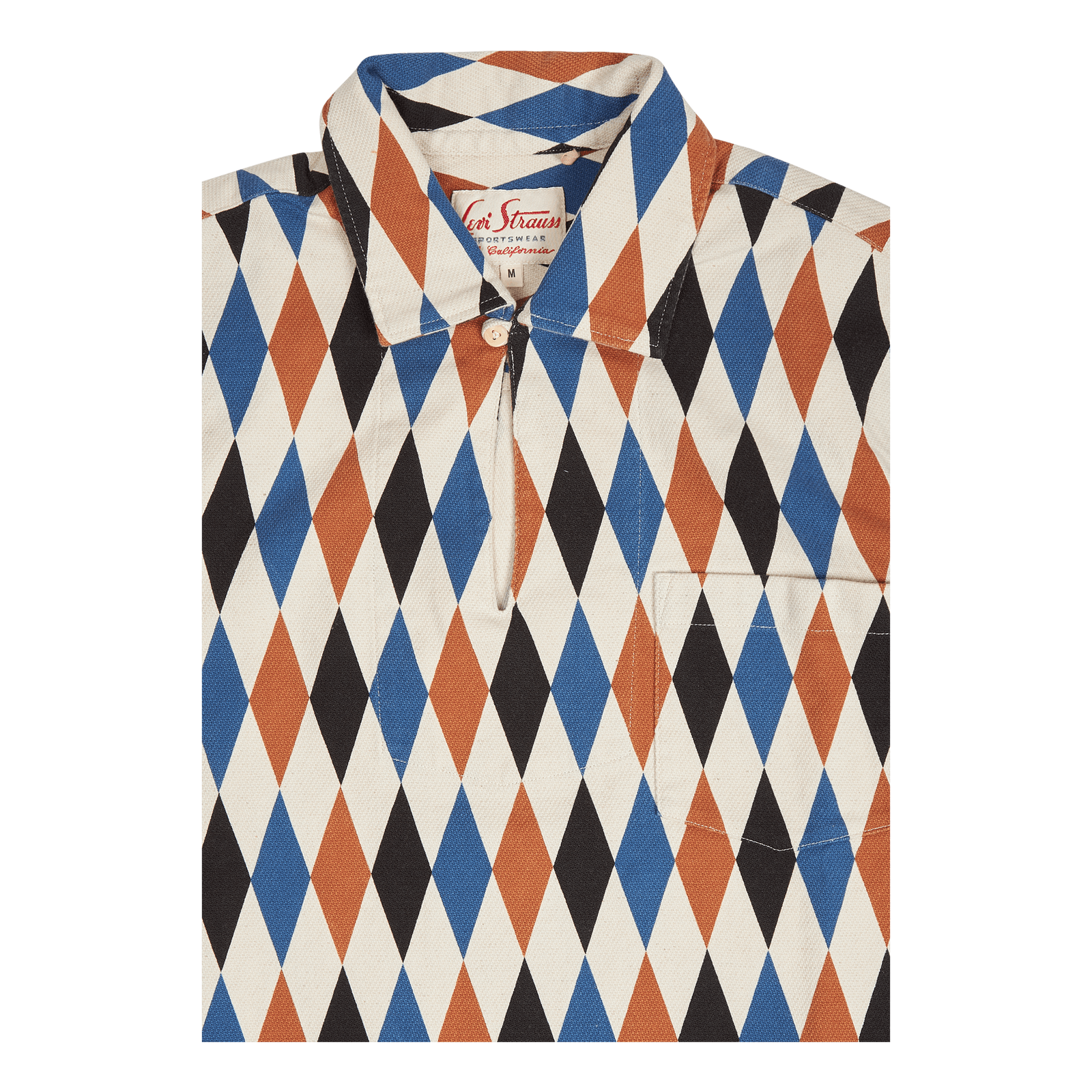 Lvc S/s Popover Shirt Diamond