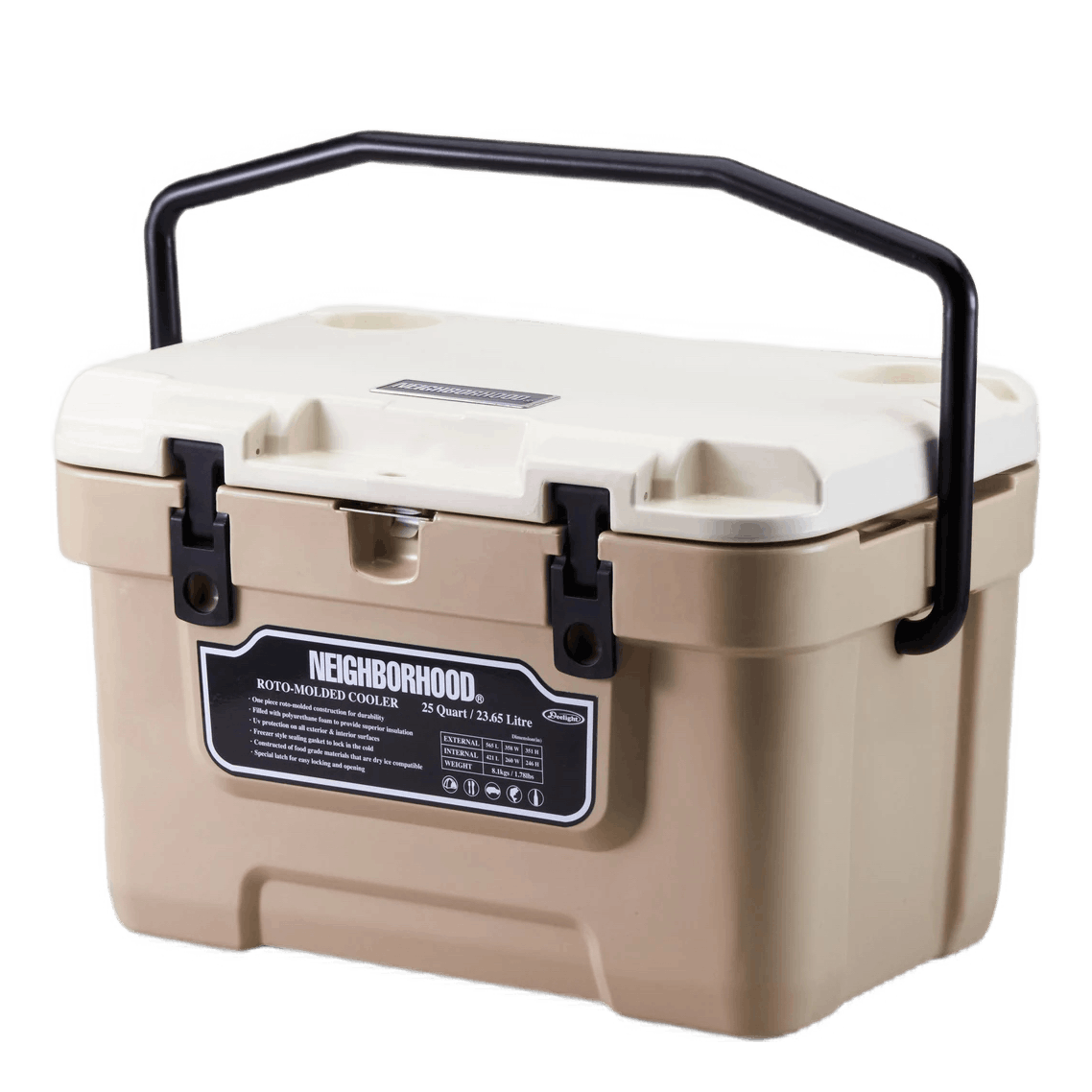 Ic . 25qt / P-cooler Box Natural