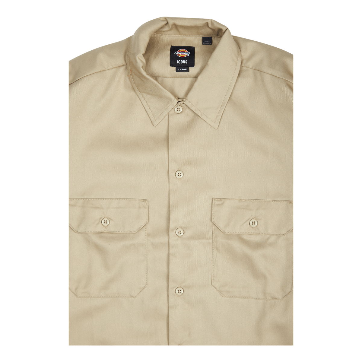 Work Shirt Ls Rec Khaki