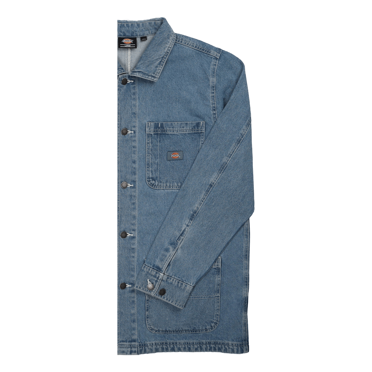 Dickies Denim Chore Coat Light Wash