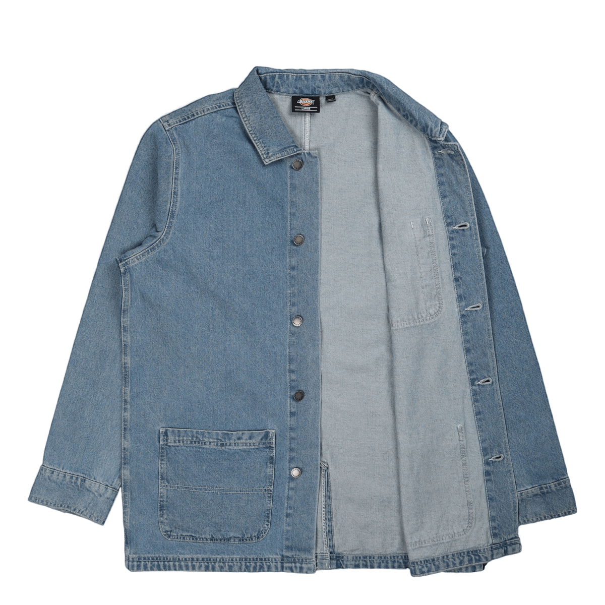 Dickies Denim Chore Coat Light Wash