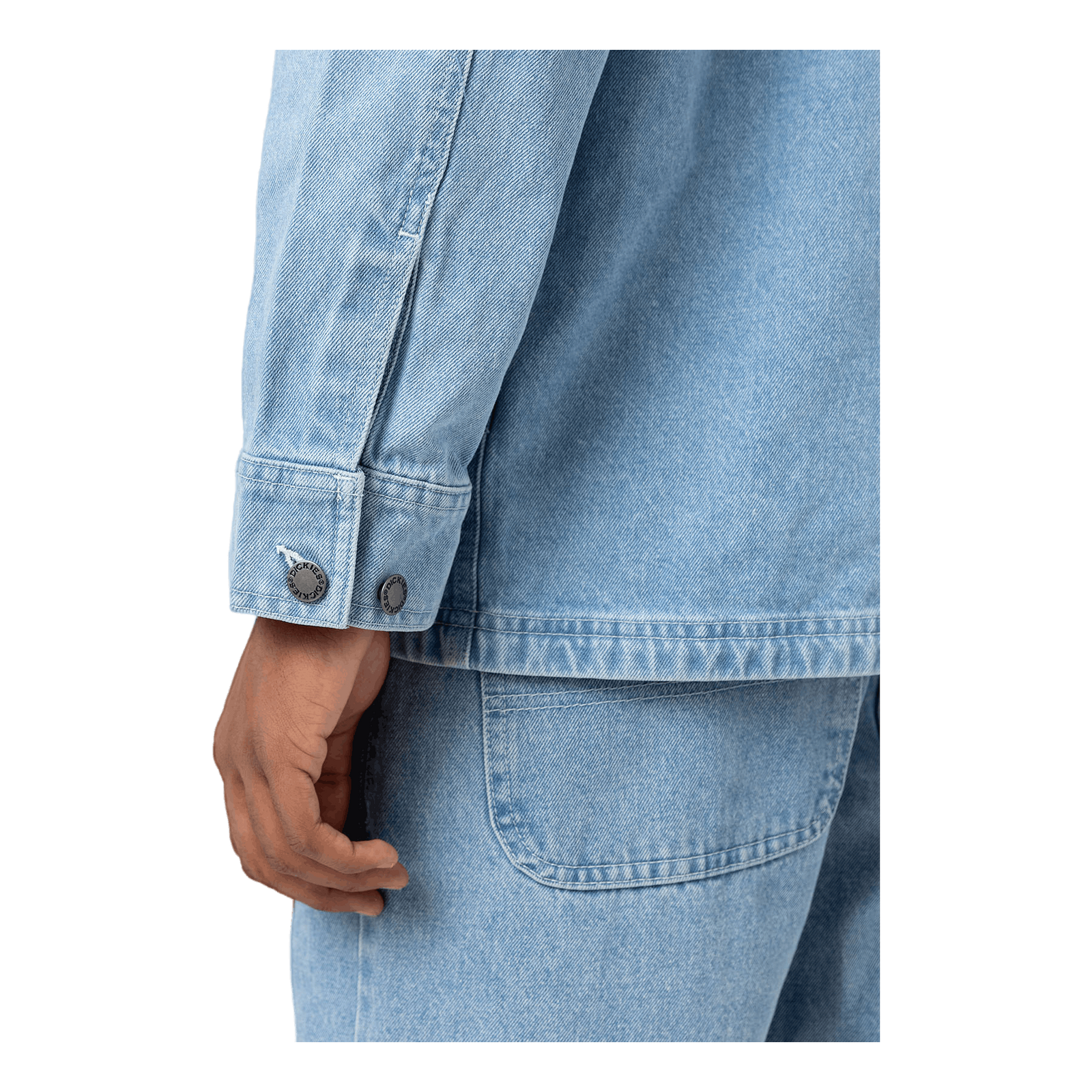 Dickies Denim Chore Coat Light Wash