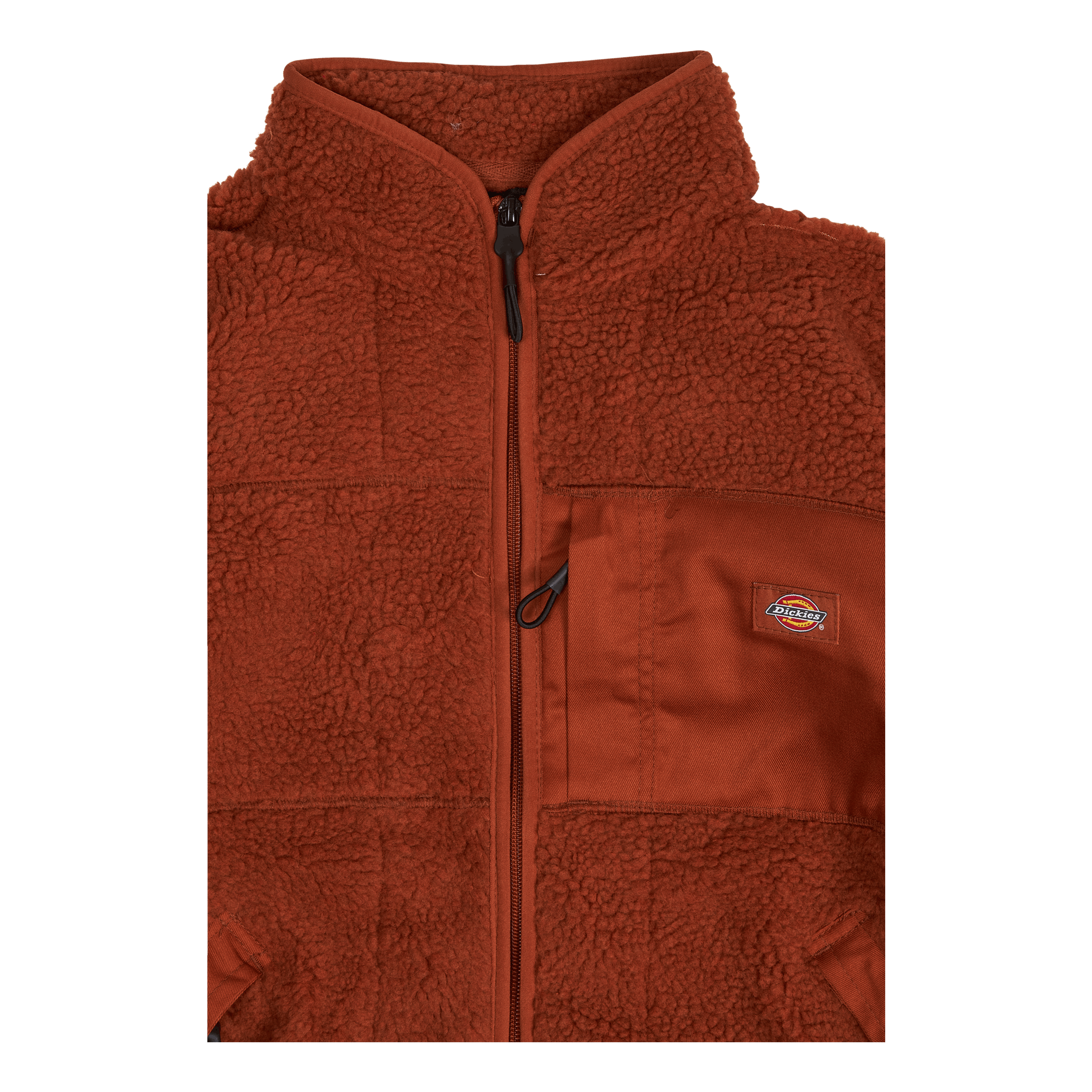 Red Chute Fleece W Gingerbread