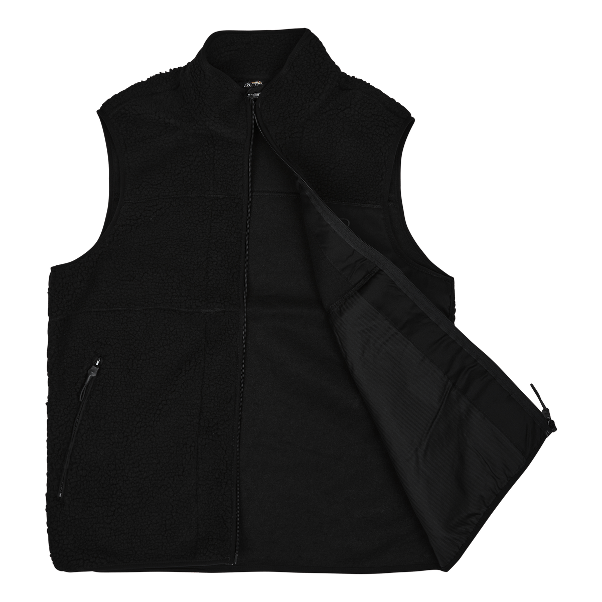 Red Chute Vest Black