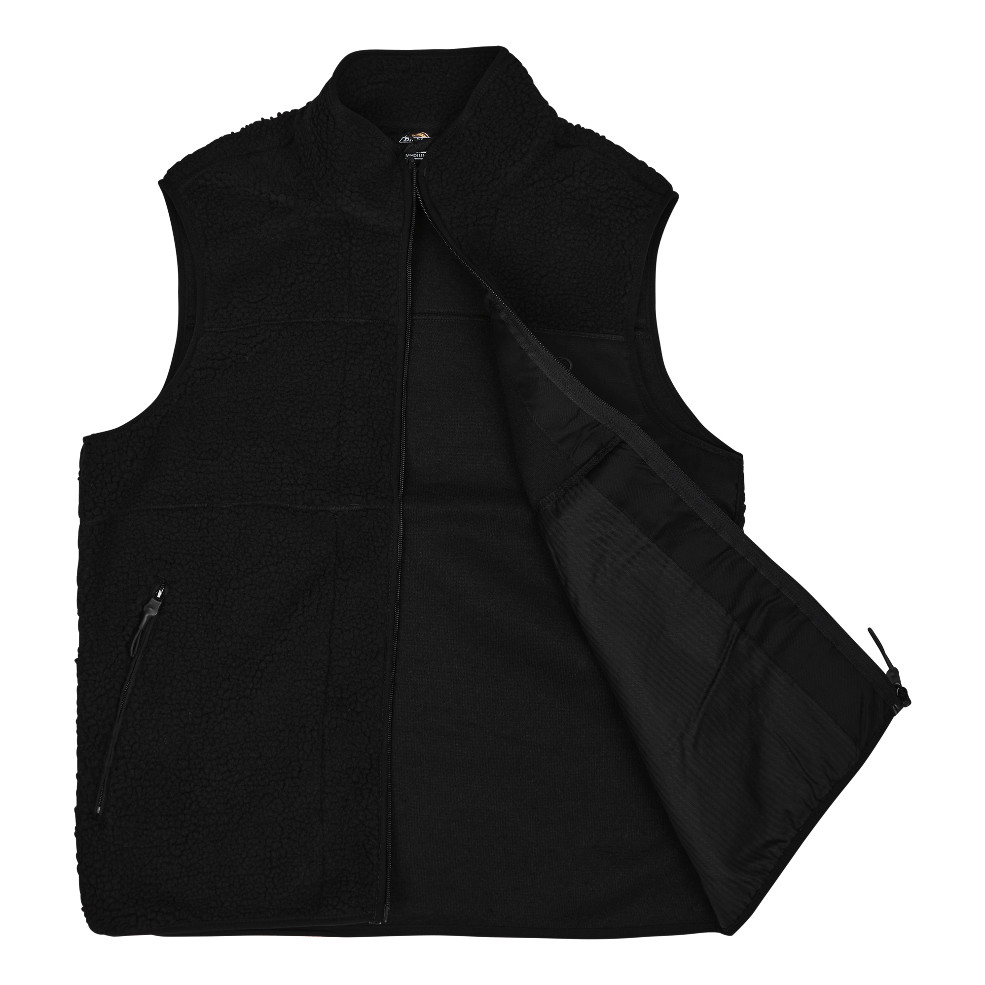 Red Chute Vest Black