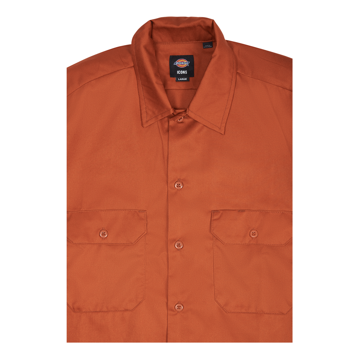 Work Shirt Ls Rec Gingerbread