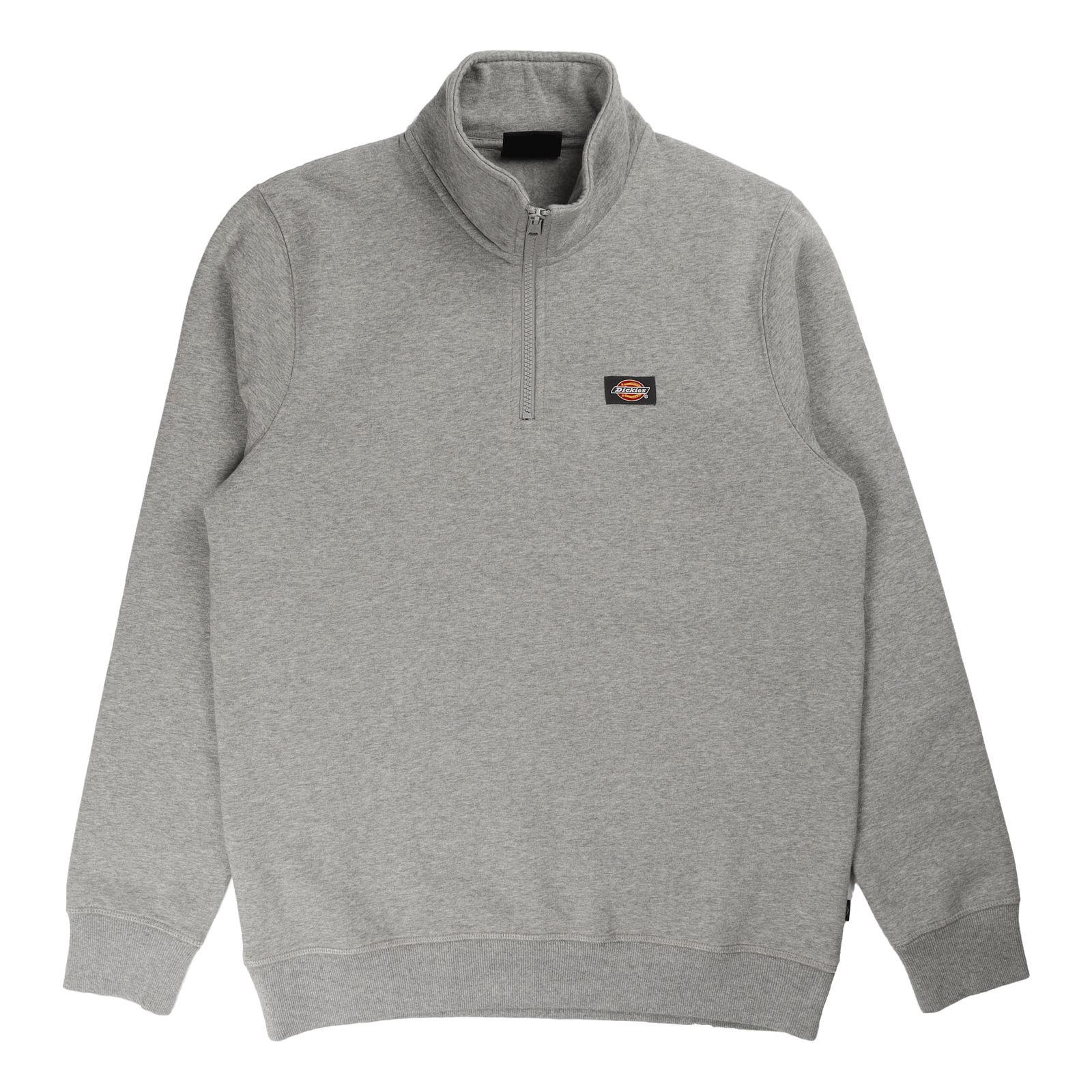 Oakport Quarter Zip Grey Melange